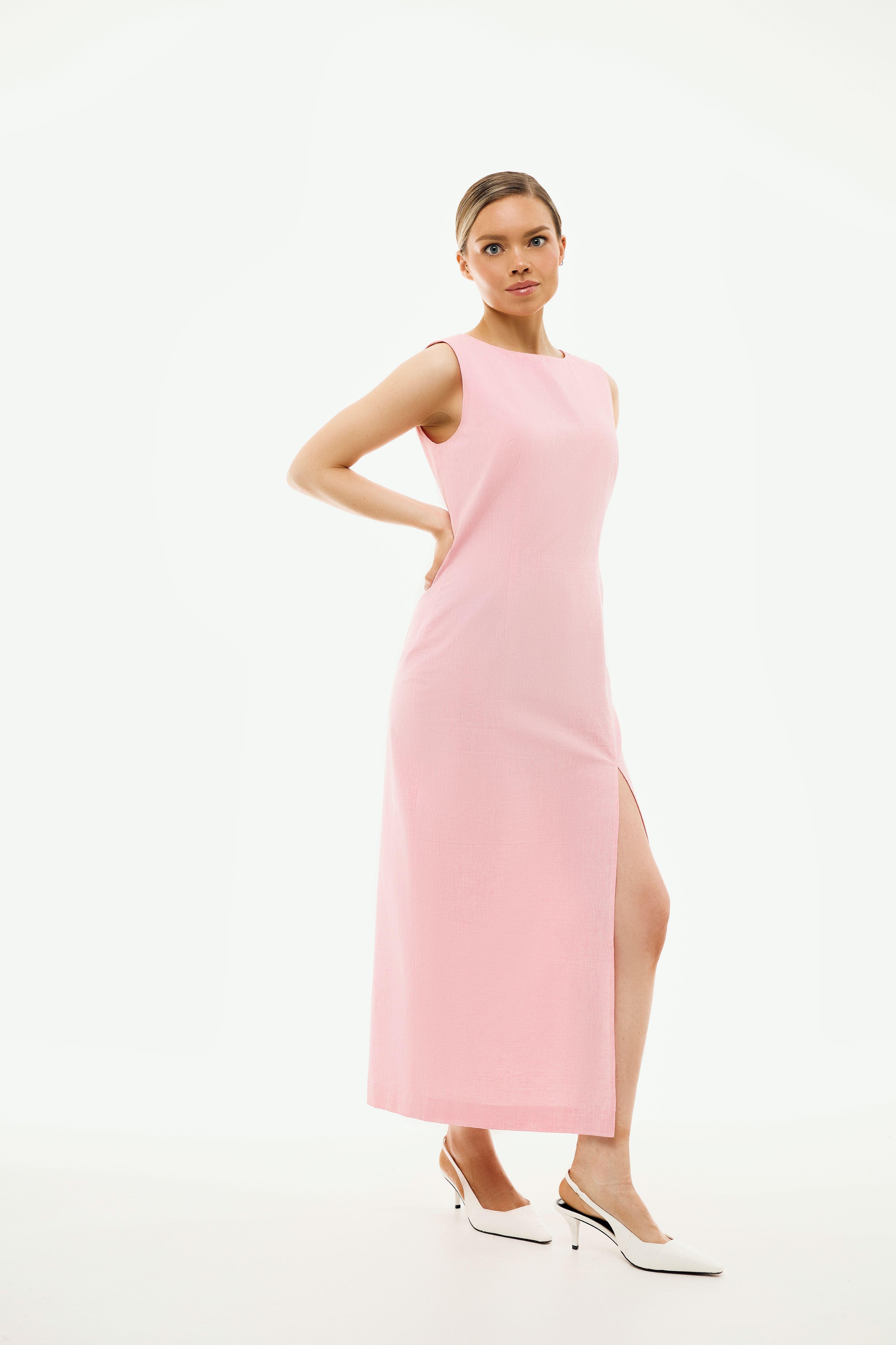 chinese dress ladies The Deborah - Short Sleeved Pleated Pencil Dress main image 0