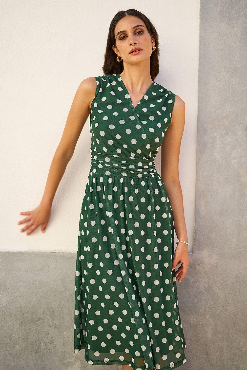 Green Cocktail and party dresses for Women