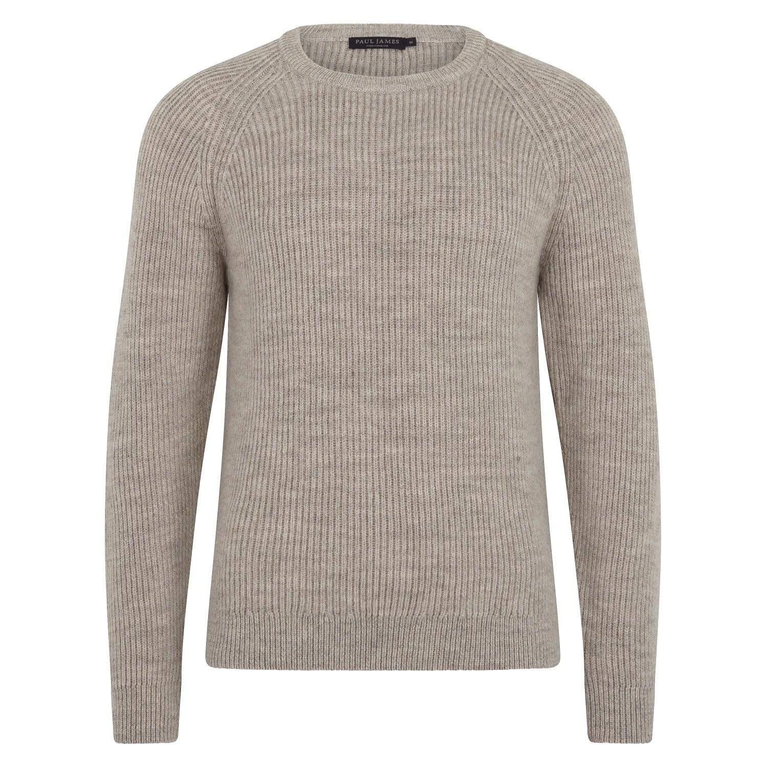 Paul James Knitwear Neutrals Sheepsoft British Wool Byron