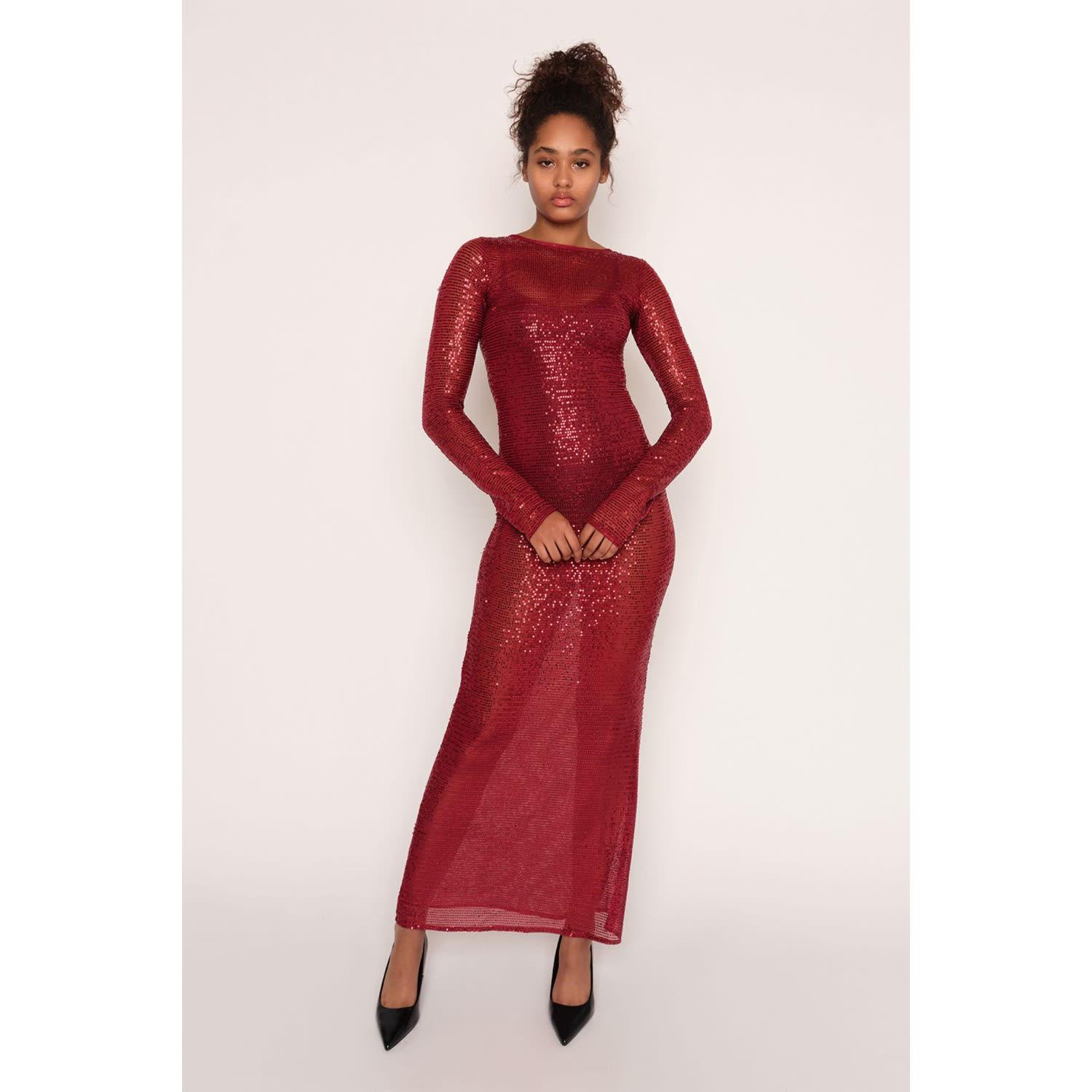 Red Sequin Dresses for Women - Up to 80% off | Lyst UK