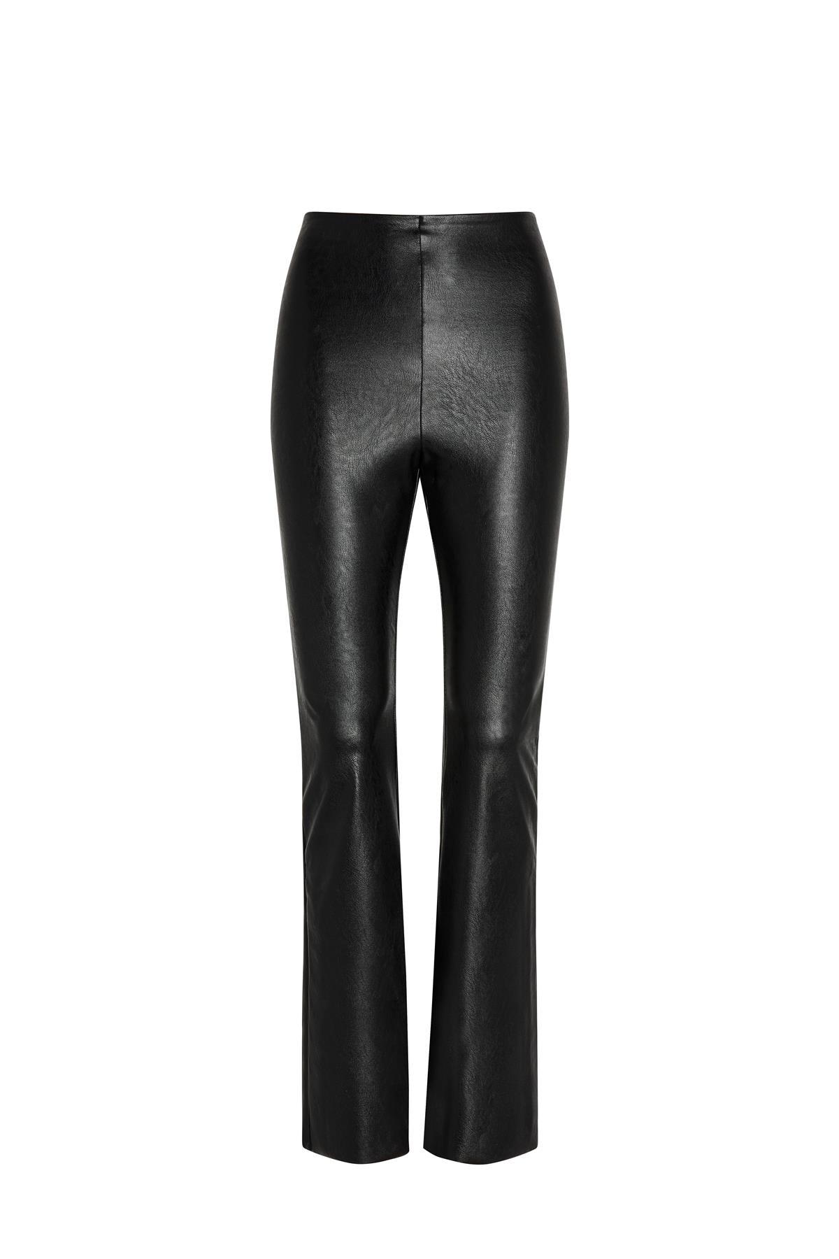 Faux Leather Legging Cocoa- Commando