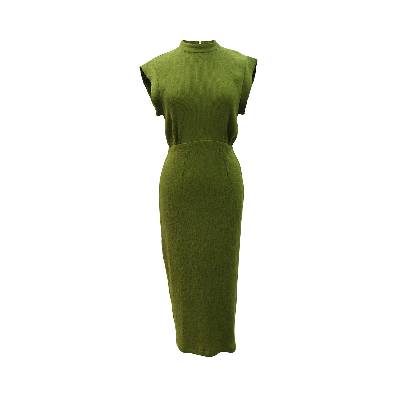 Closet Kimono Pencil Dress in Green Lyst UK