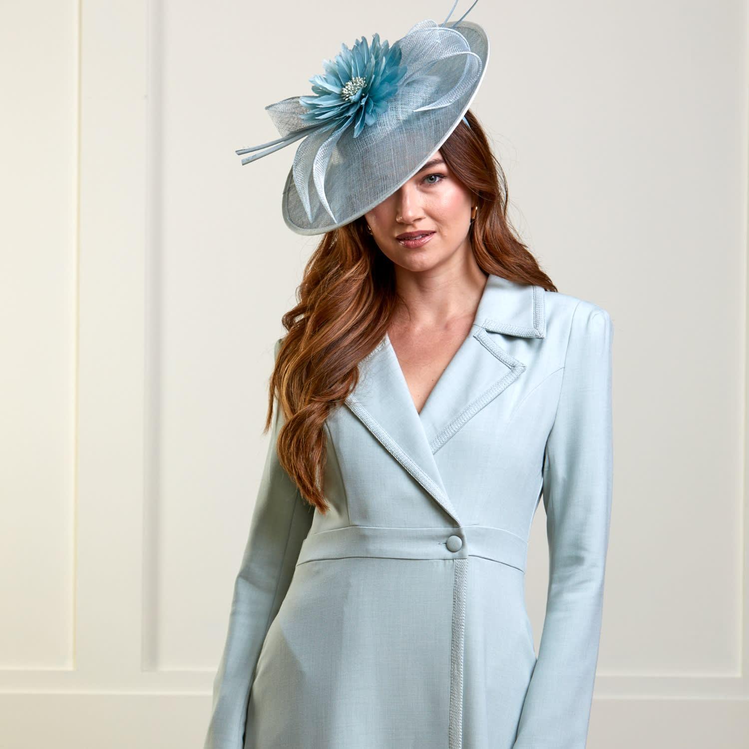 Guinea London Pale Dress Coat in Gray | Lyst