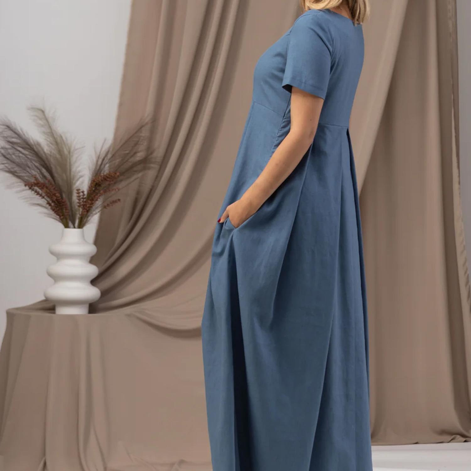 sachin and babi light blue dress Casual Dresses for Women Long Sleeve Empire Waist UK