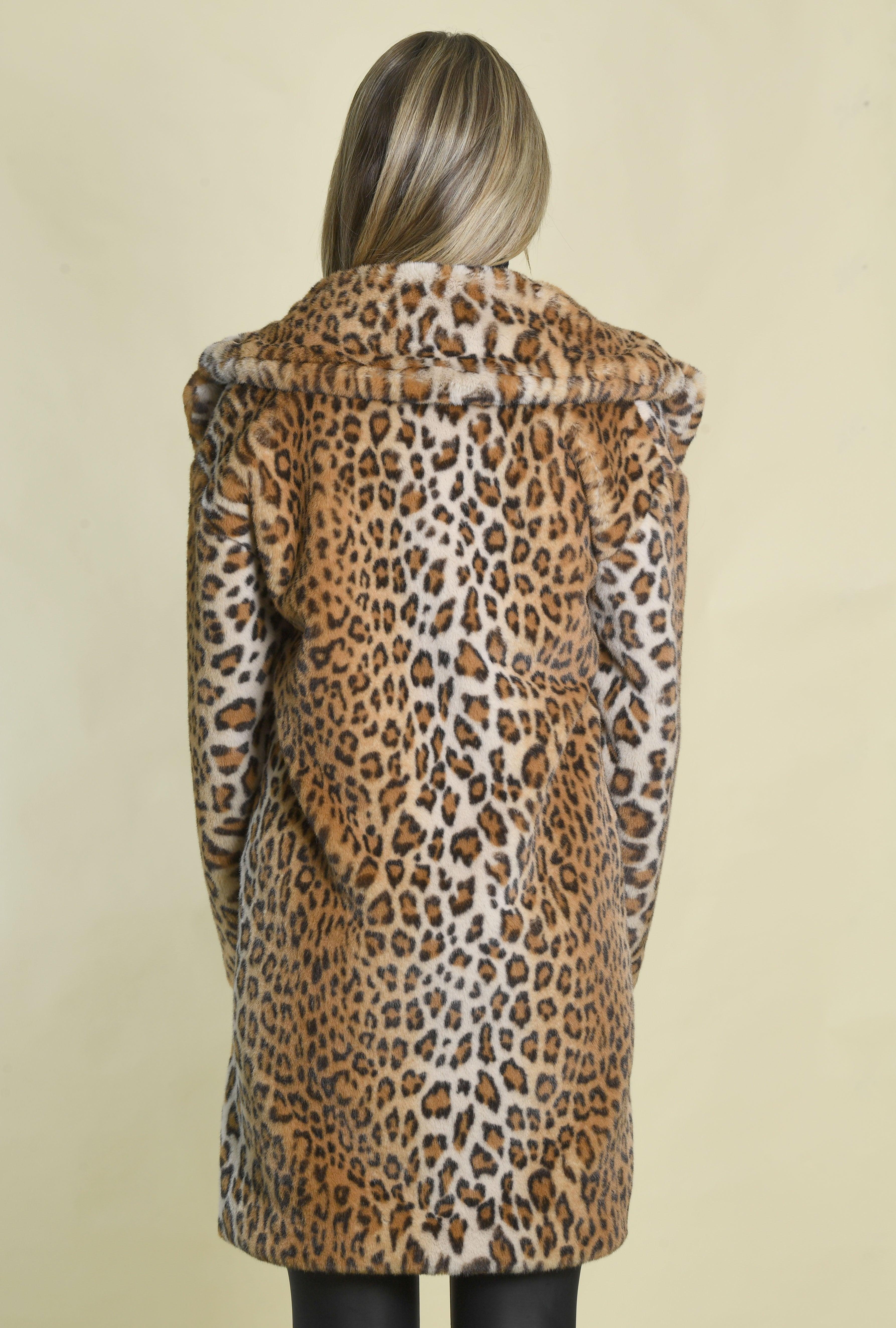 Damsel in a deals dress leopard coat