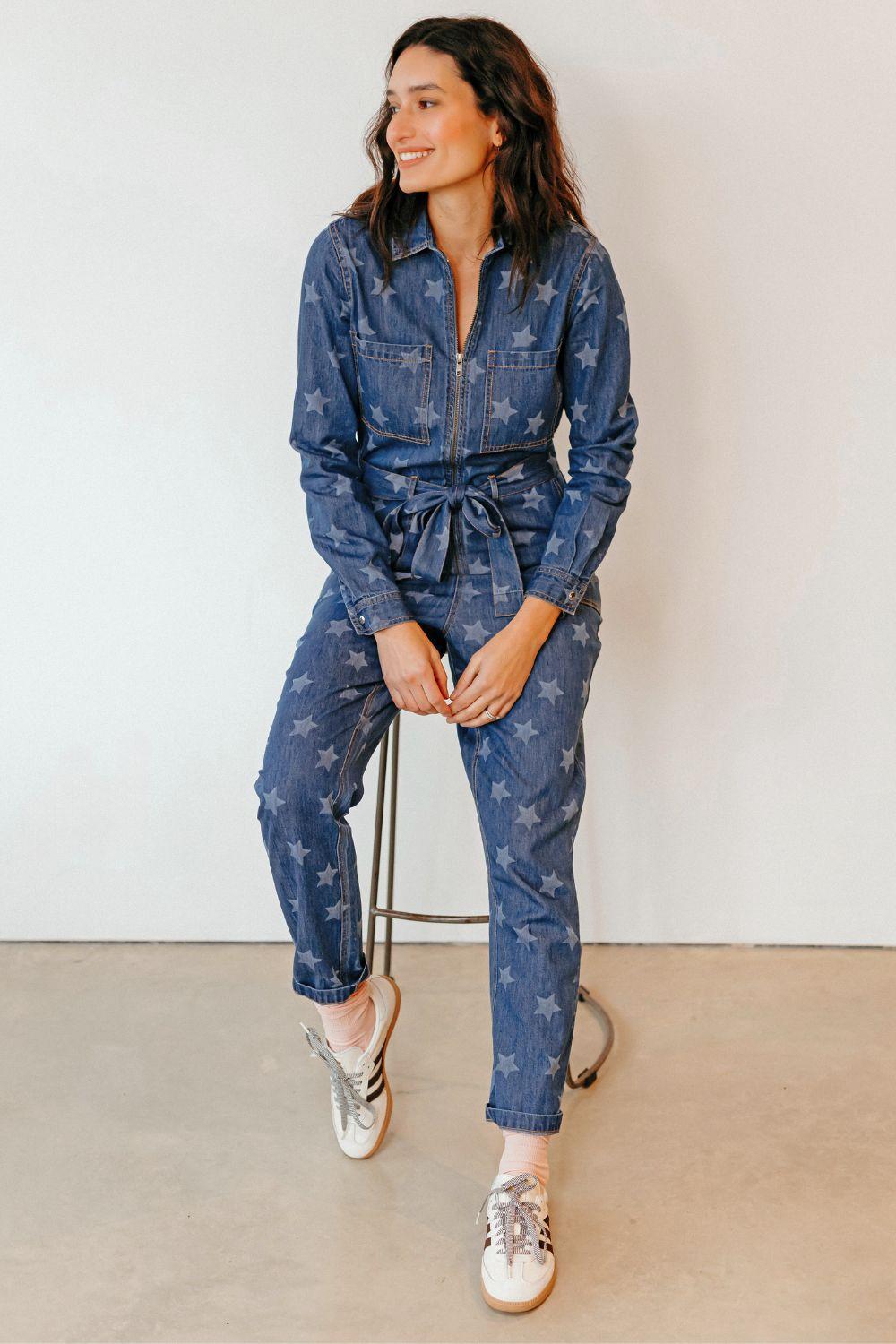 早い者勝ち】sugarhill jump suit denim 早い者勝ち】sugarhill jump