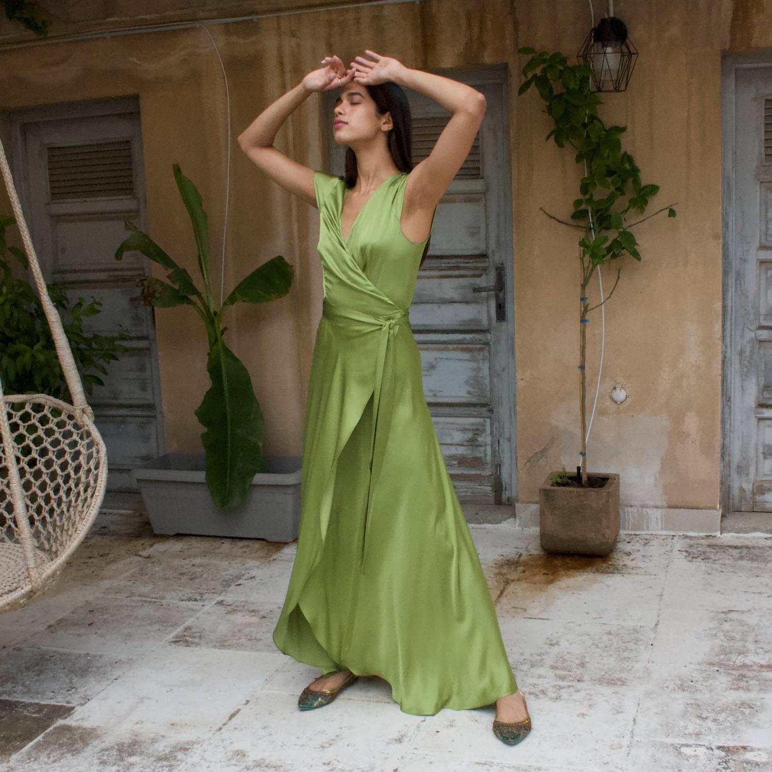 Green and Red Dresses for Women | Lyst