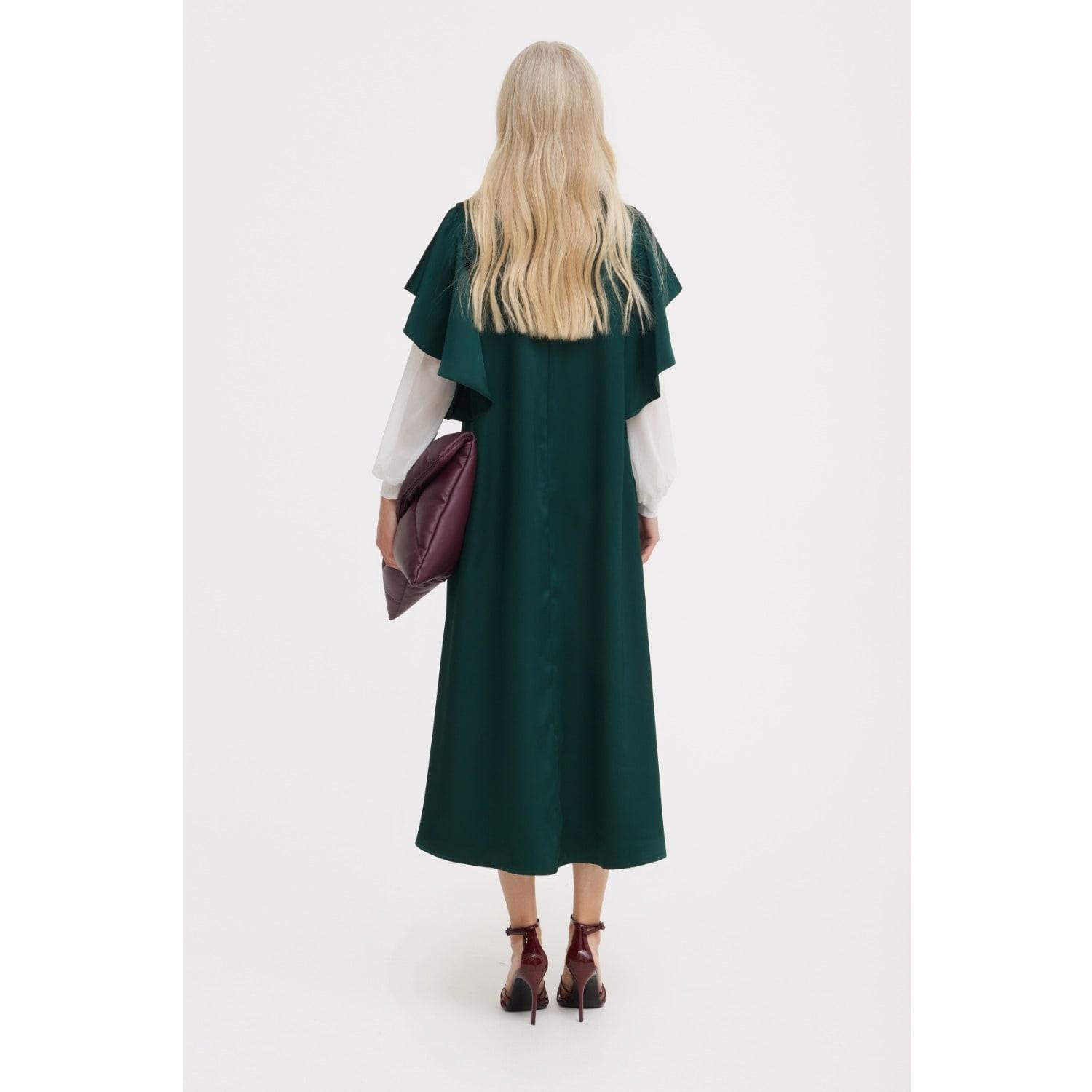 costume ideas with a green dress Mother Nature Costume | Fun Halloween Adult Costume | High Strength & Durable Material | Green main image 1