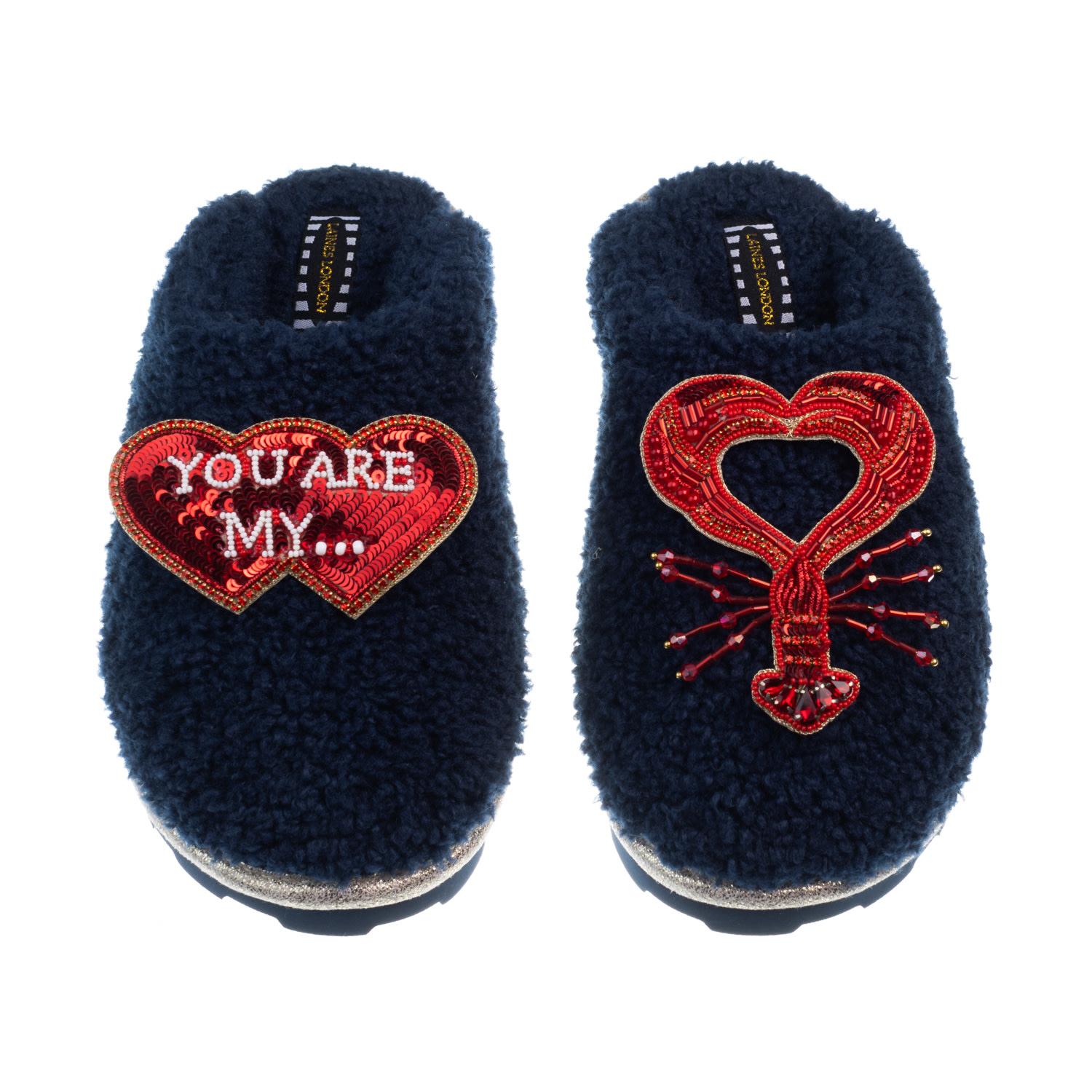 Lobster slippers wolf and badger hot sale