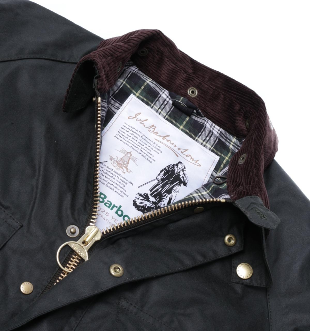 Barbour Cotton Bedale '125th Anniversary' Sage Green Wax Jacket for Men |  Lyst
