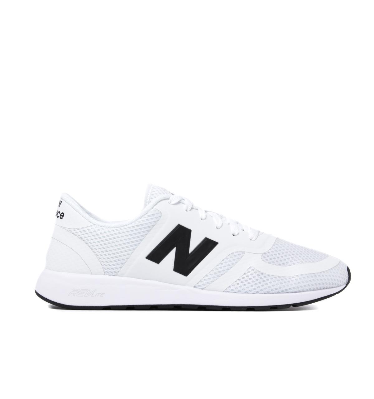 new balance black & white mesh 420 trainers