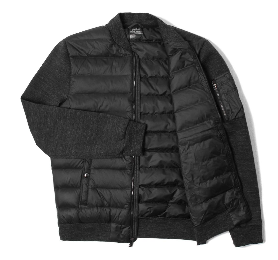 polo ralph lauren hybrid bomber jacket