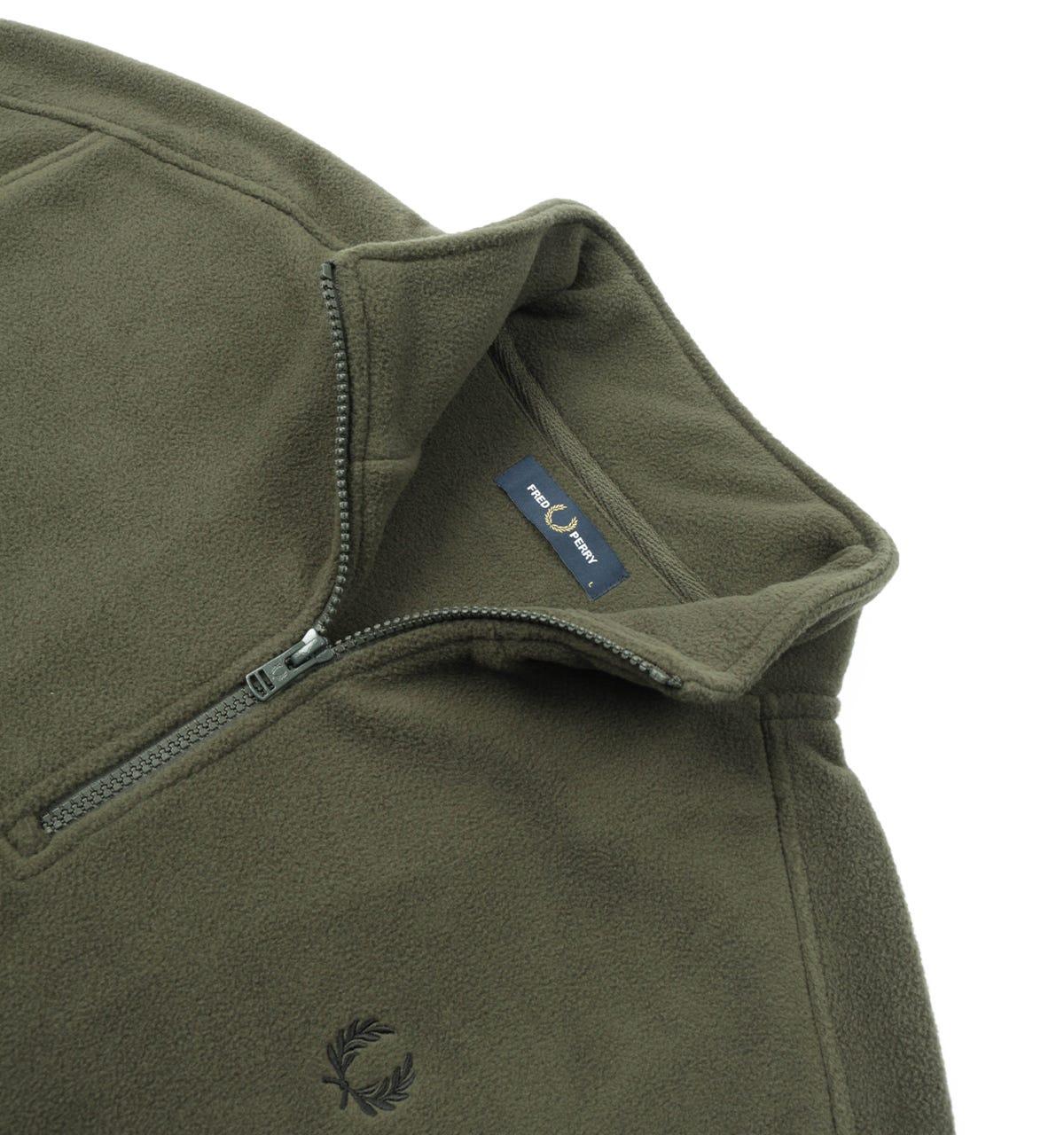 fred perry half zip track jacket