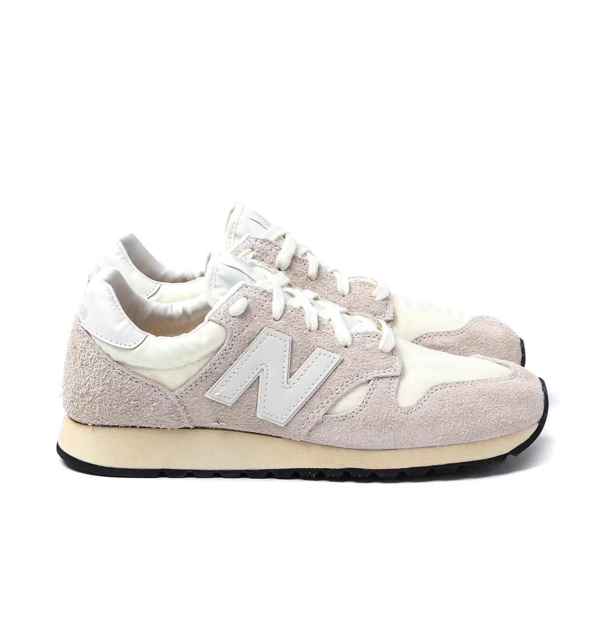 New Balance 520 Beige Suede Trainers in 