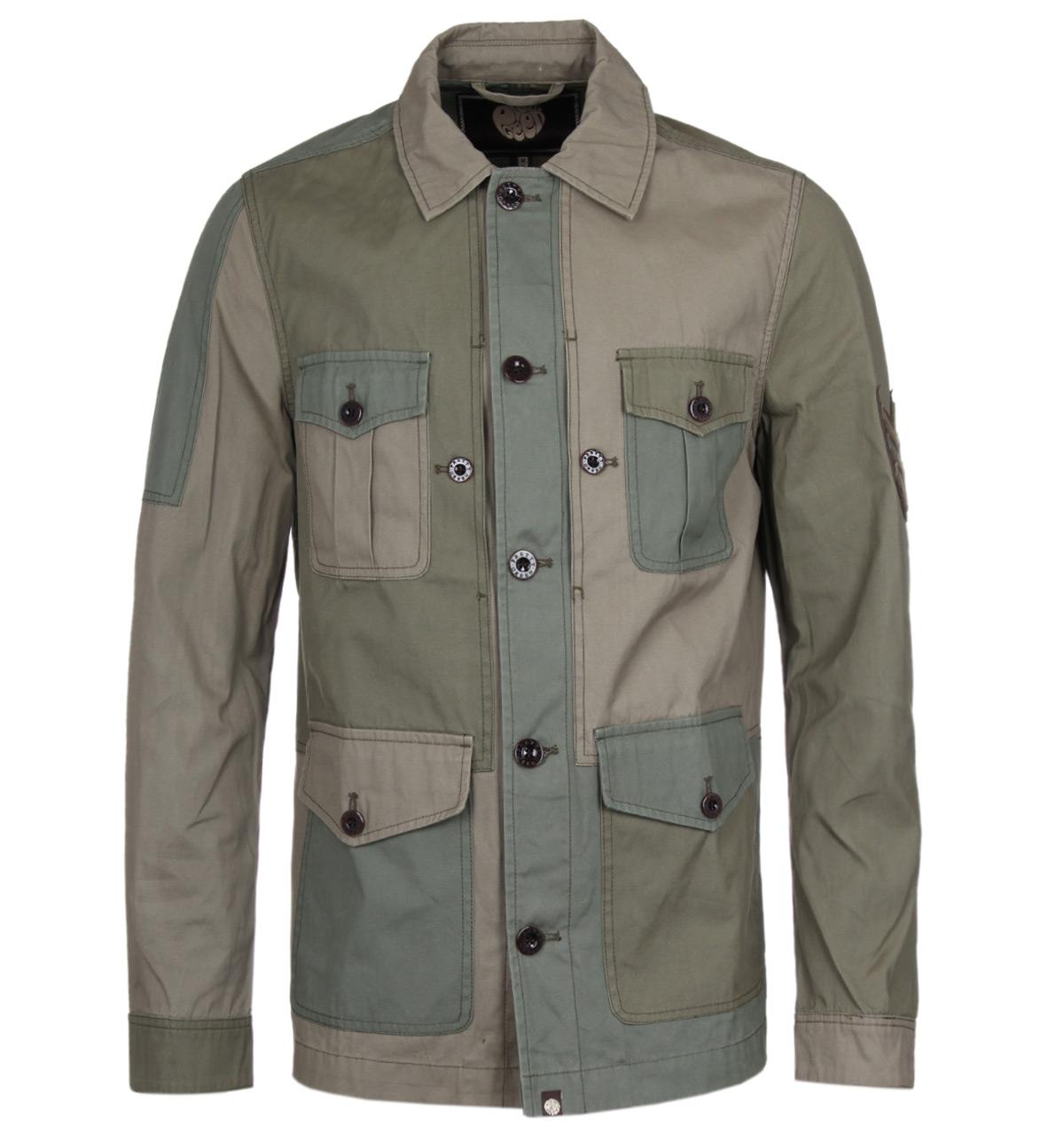 pretty green contrast jacket