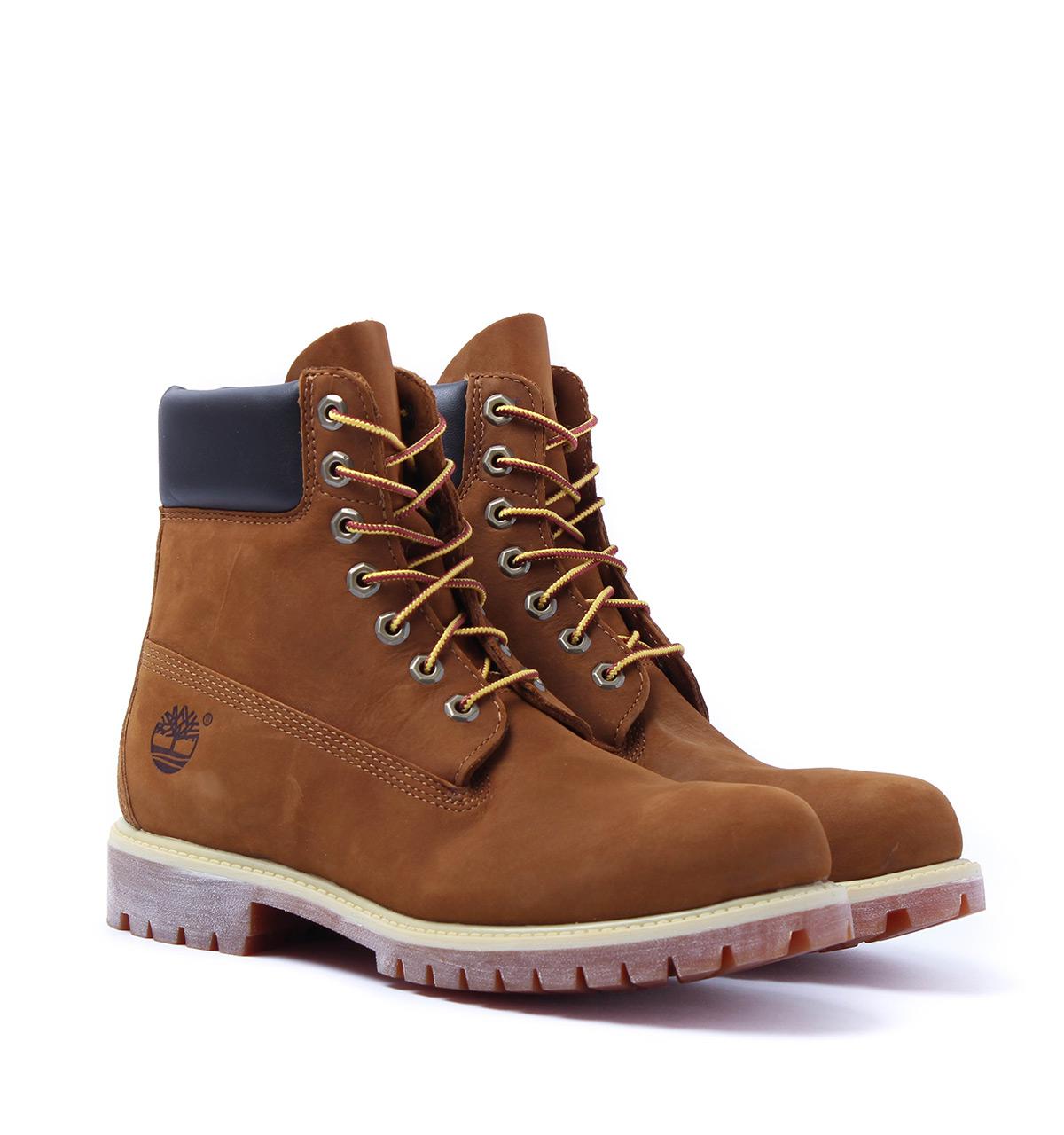 Timberland Leather Rust Nubuck 6-inch Premium Waterproof Boots in Brown ...