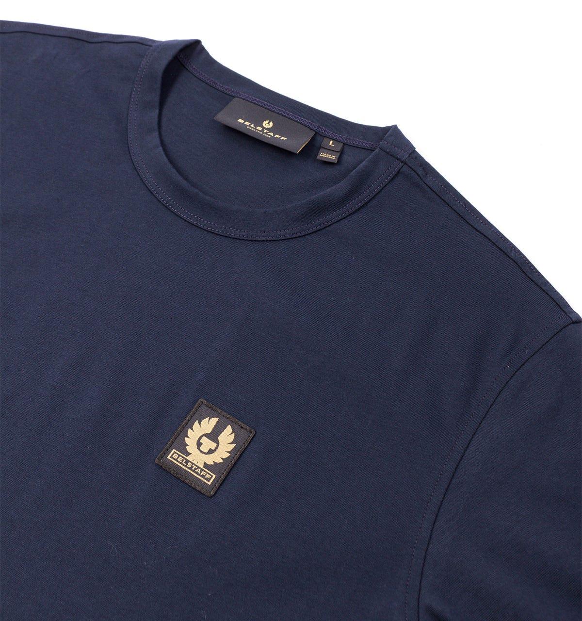 Belstaff Cotton Patch Logo Short Sleeve 