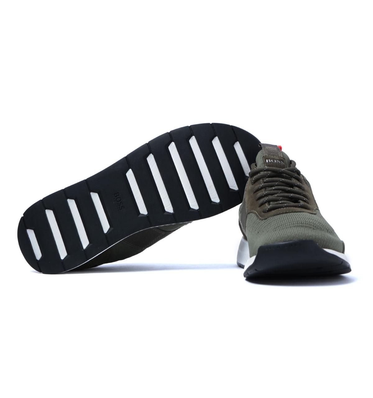 hugo boss khaki trainers