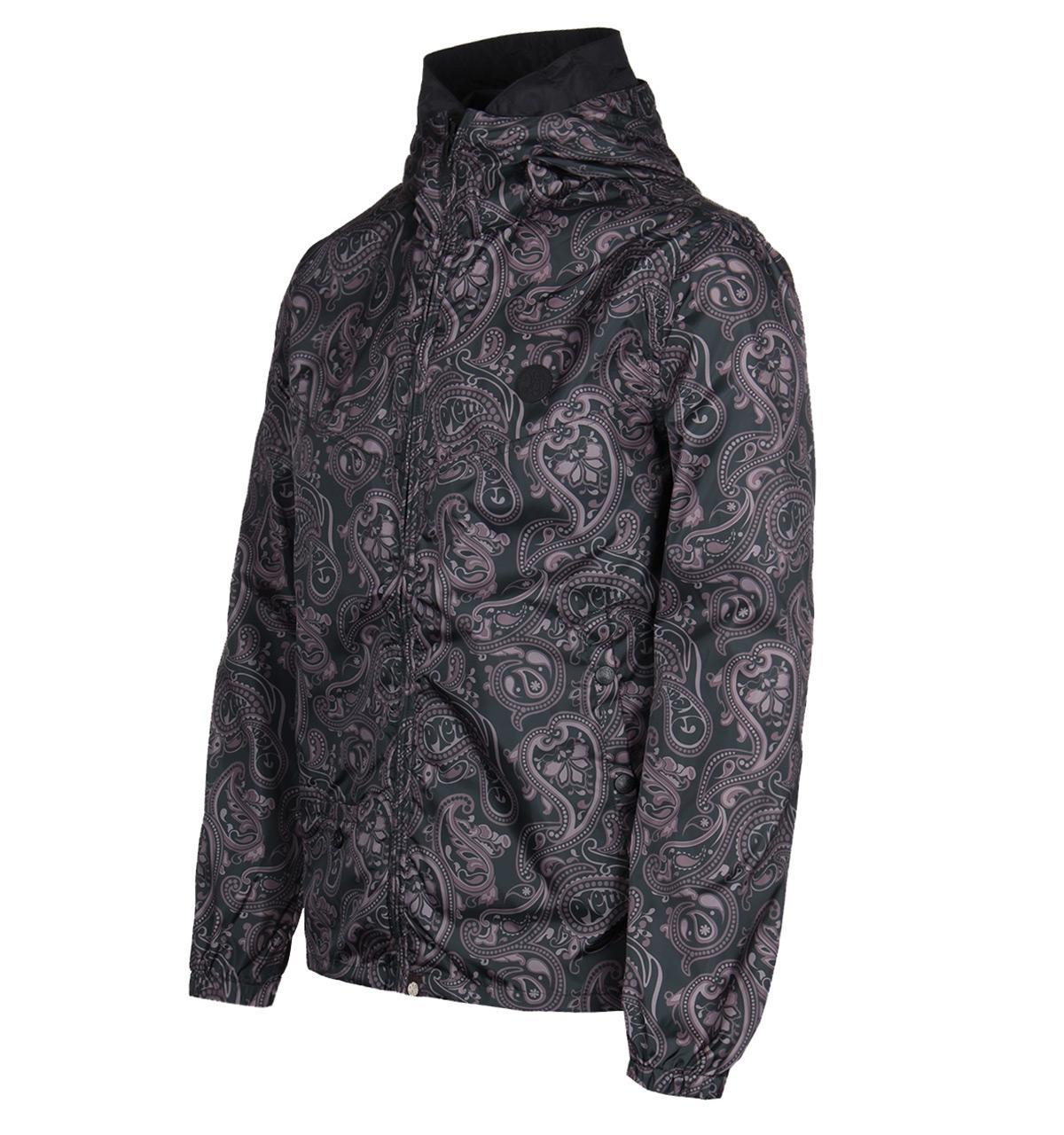 pretty green paisley windbreaker