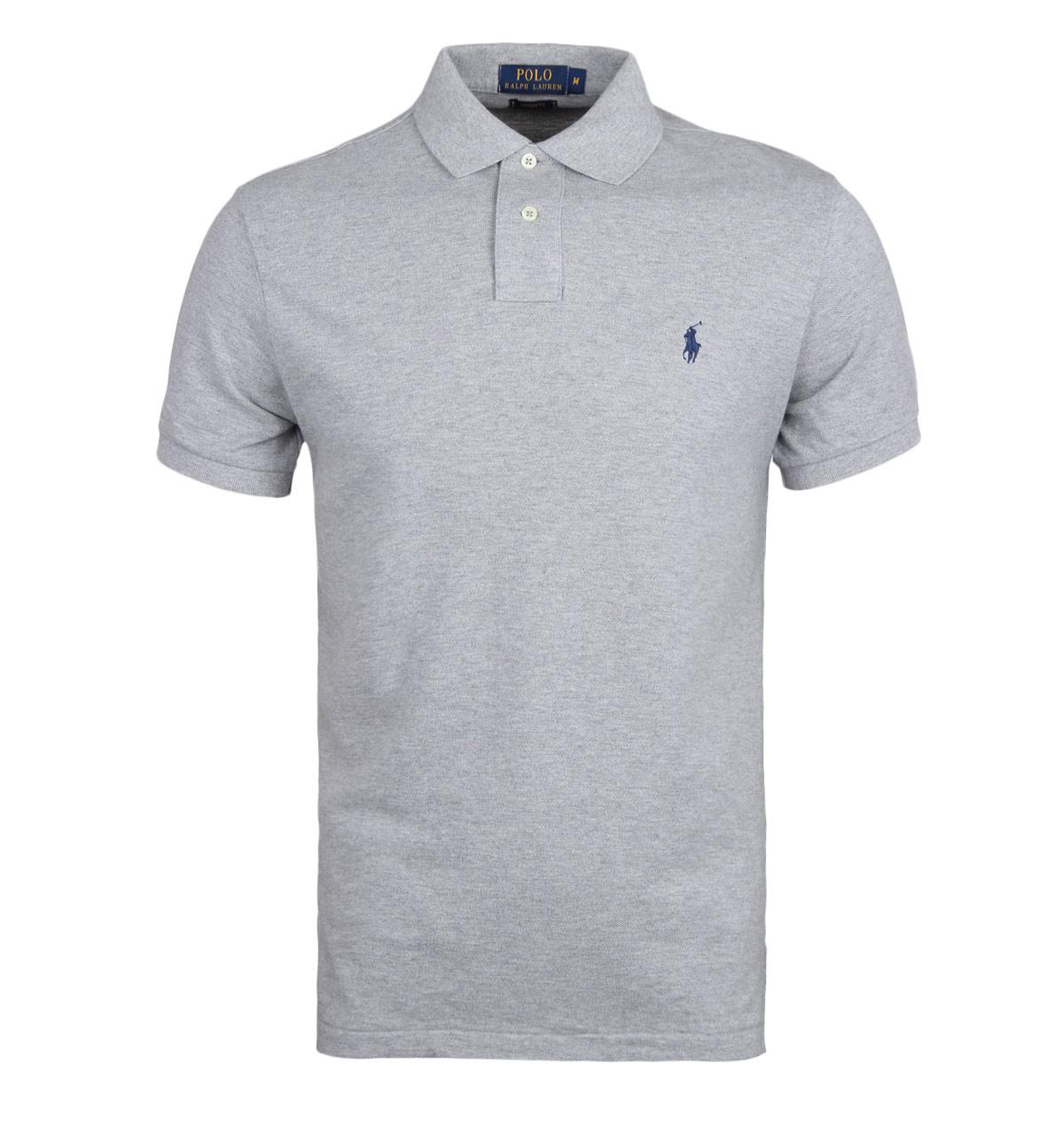 gray ralph lauren polo shirt