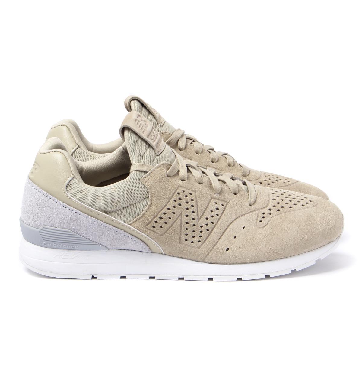 New Balance 996 Re-engineered Sand Suede Trainers in Natural for Men | Lyst  Canada