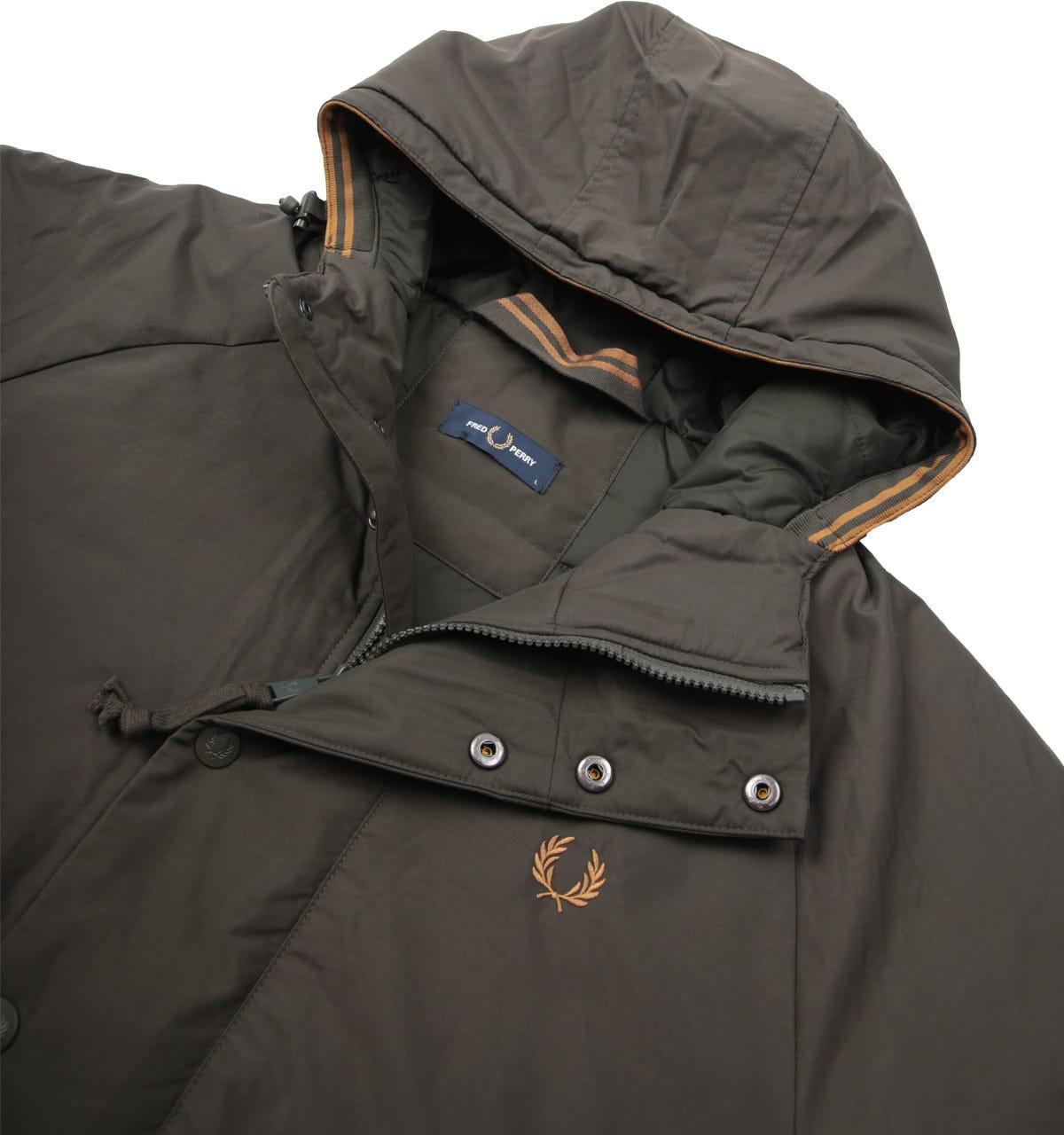 Fred Perry Synthetic Padded Zip Through 