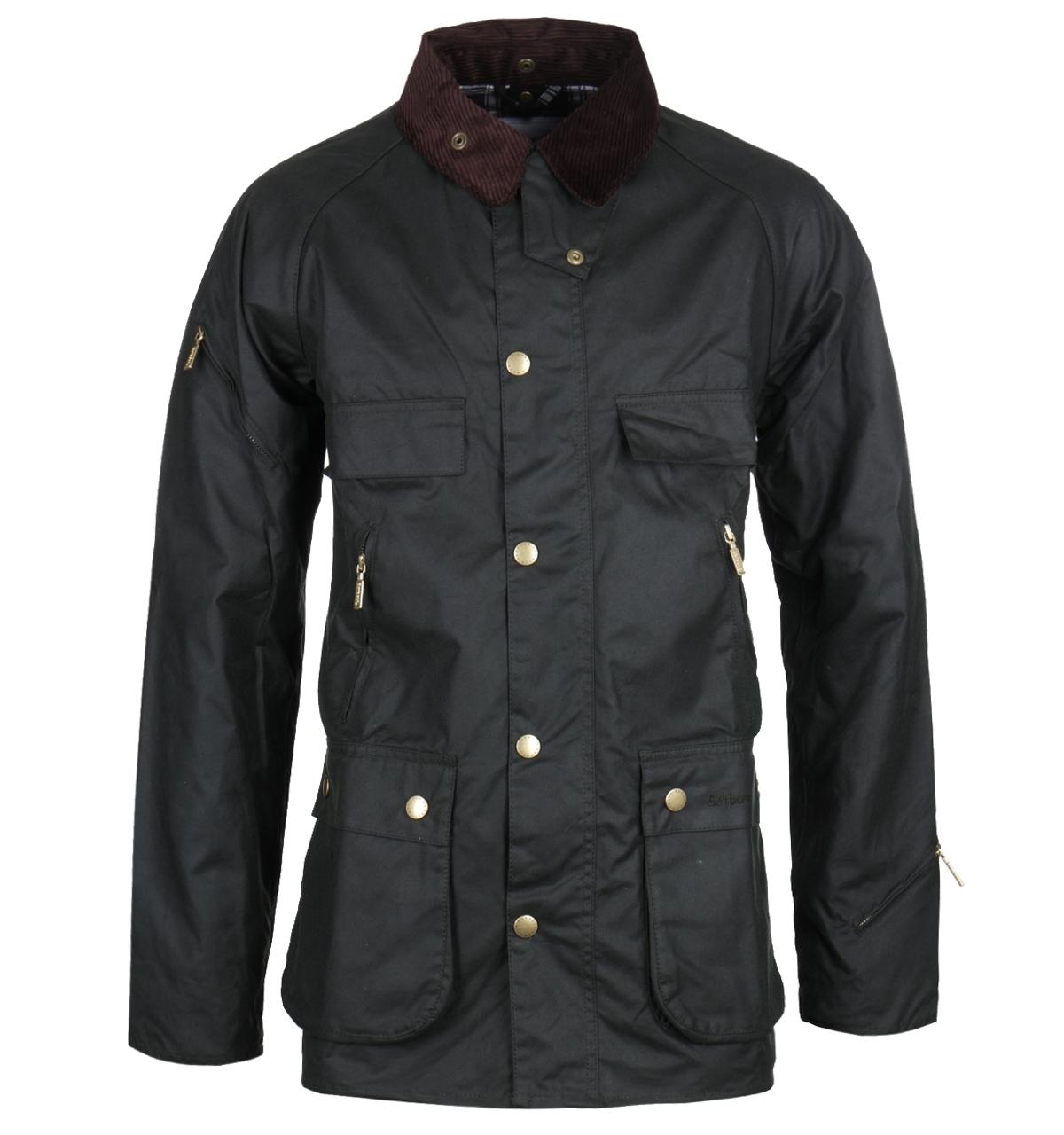 Barbour Bedale '125th Anniversary' Sage Green Wax Jacket for Men | Lyst