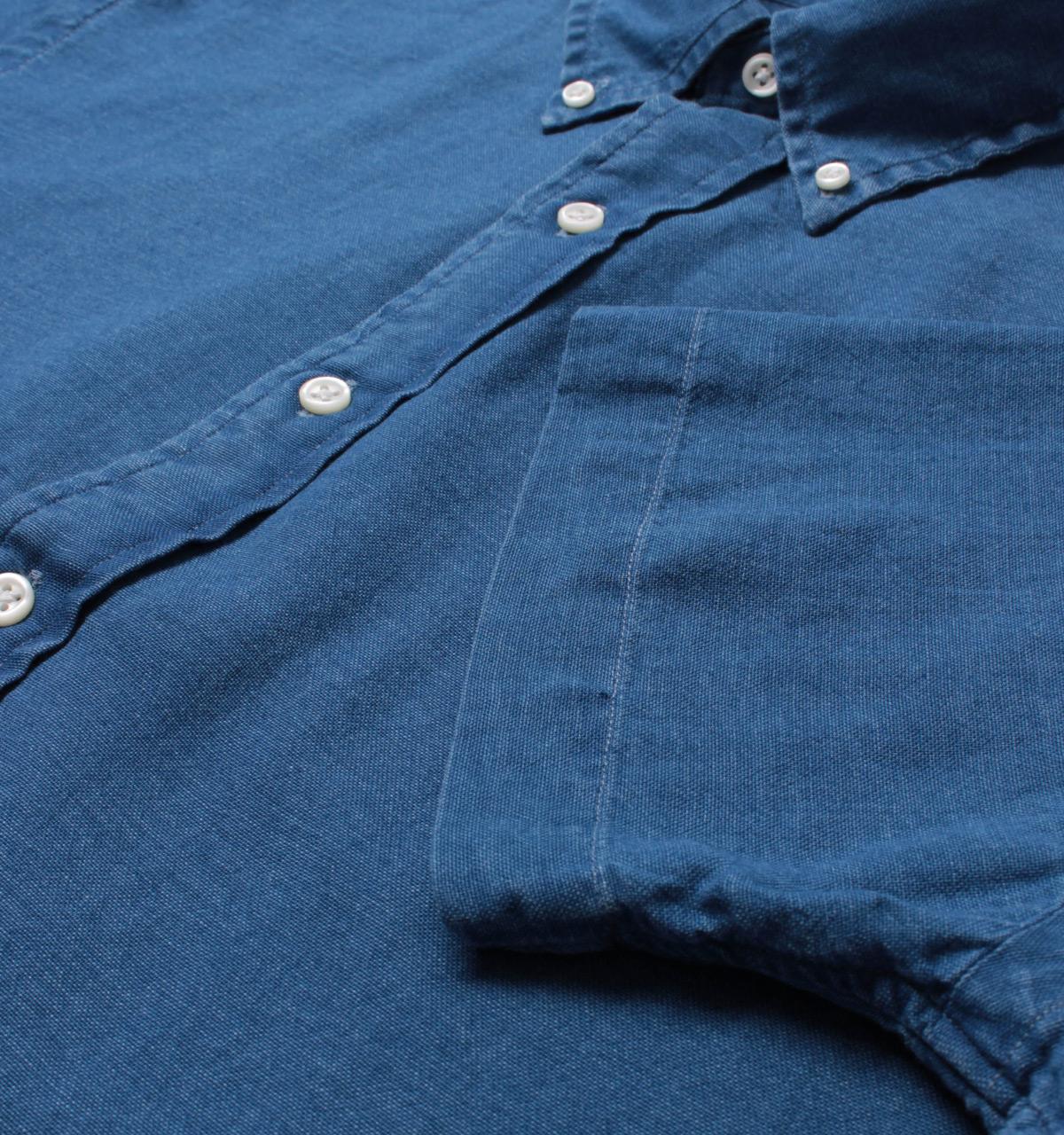Polo Ralph Lauren Ralph Lauren Indigo Blue Short Sleeve Oxford Cotton Shirt  for Men | Lyst