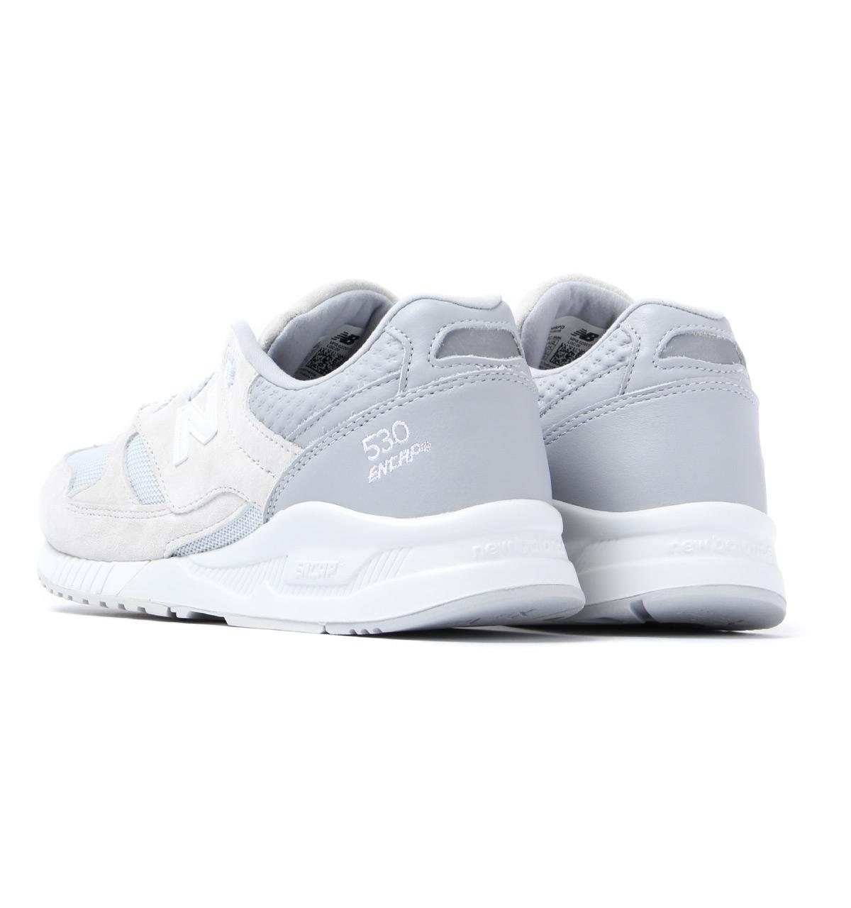 New Balance 530 Cream Suede Trainers Lyst