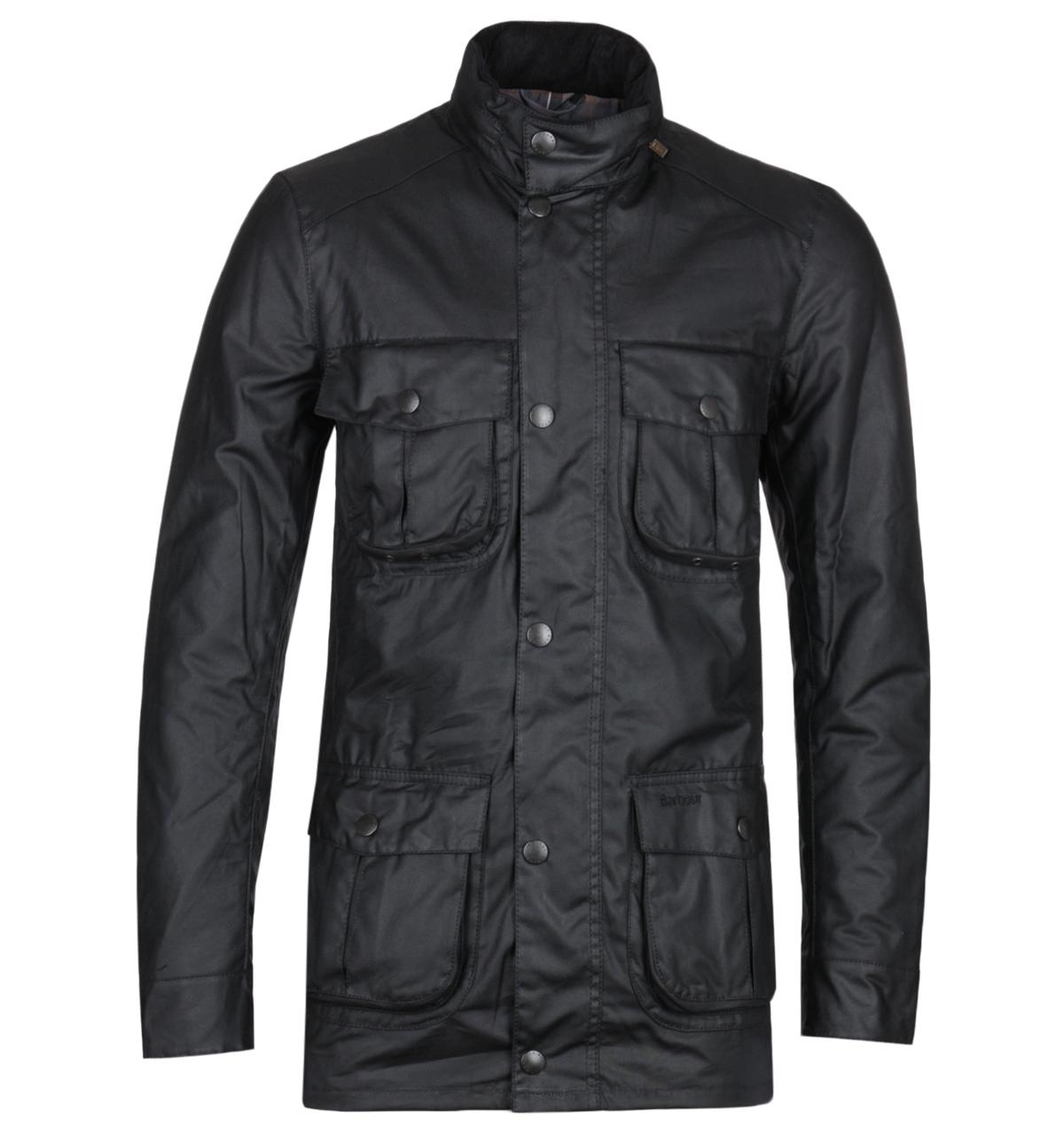 mens barbour hooded wax jacket