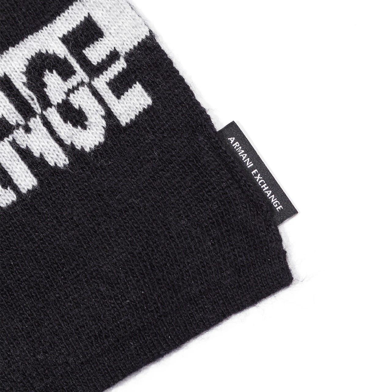 armani exchange hat and scarf set