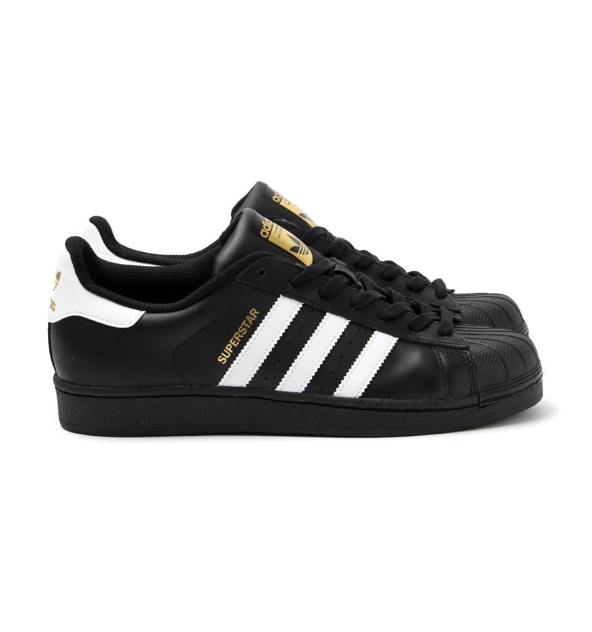 adidas superstar foundation black and white