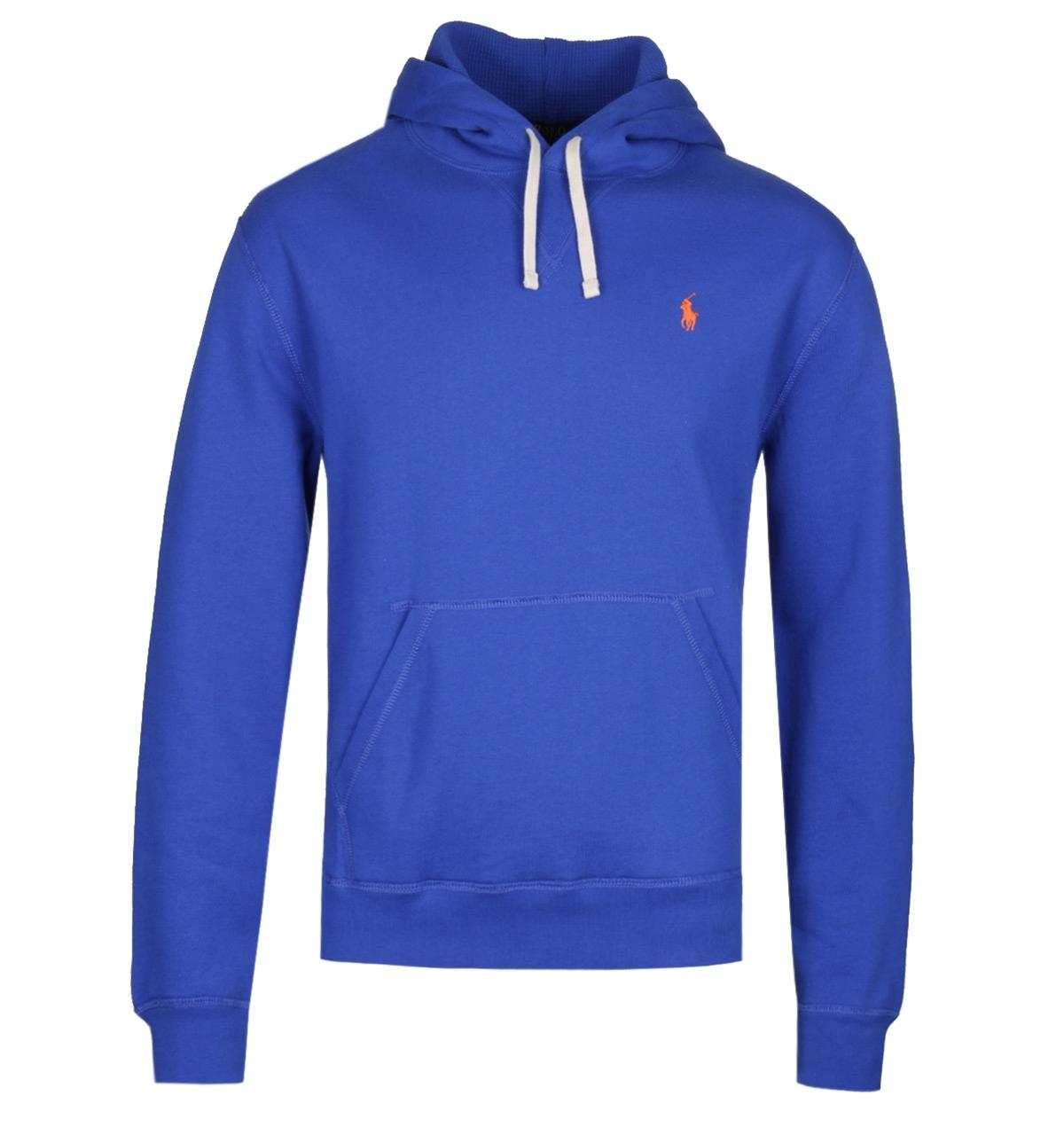 Polo Ralph Lauren Royal Blue Pullover Hoodie for Men | Lyst
