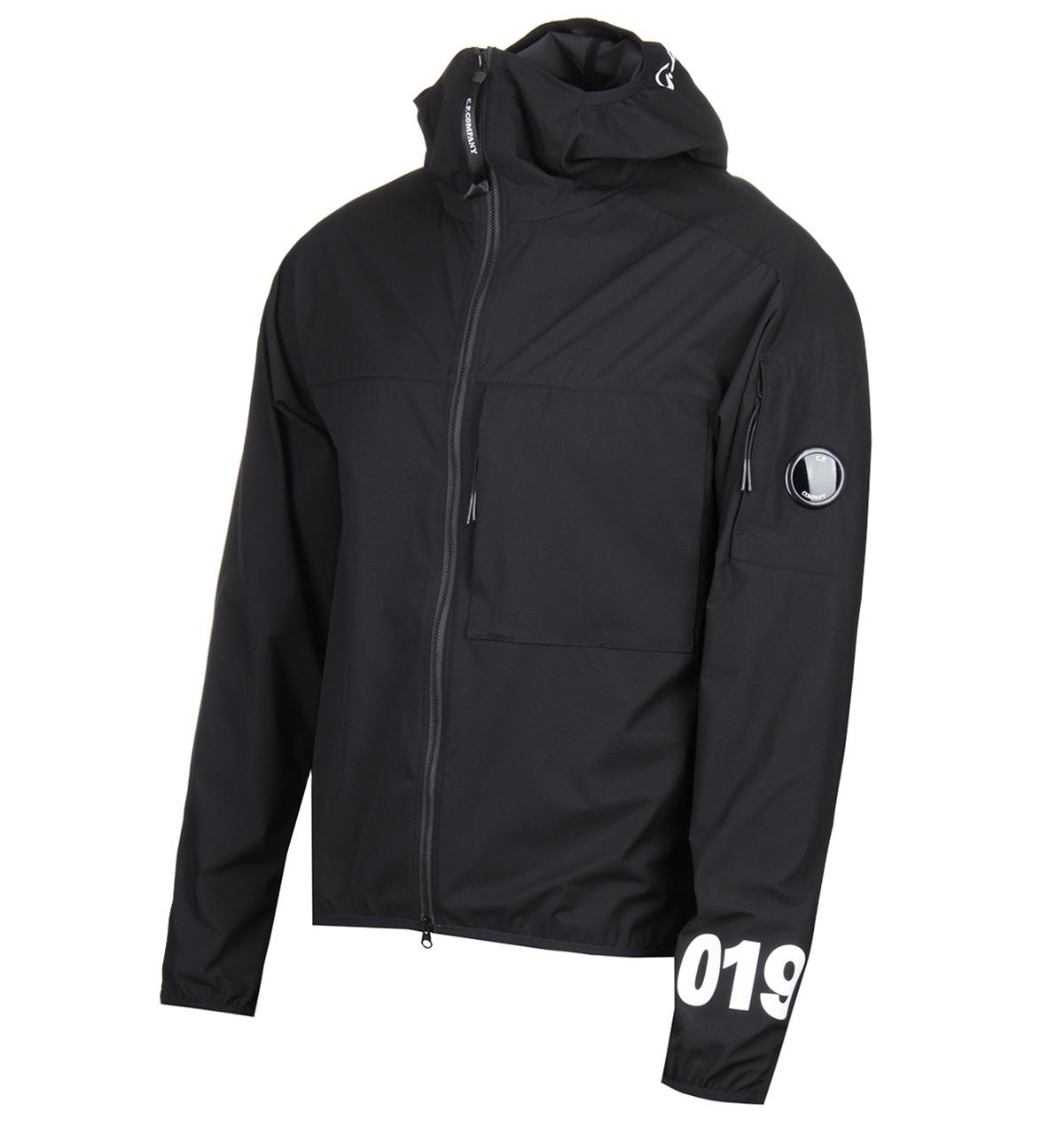 C P Company Synthetic Pro Tek Black Windcheater Jacket For Men Lyst C P Company Synthetic Pro Tek Black Windcheater Jacket For Men Lyst