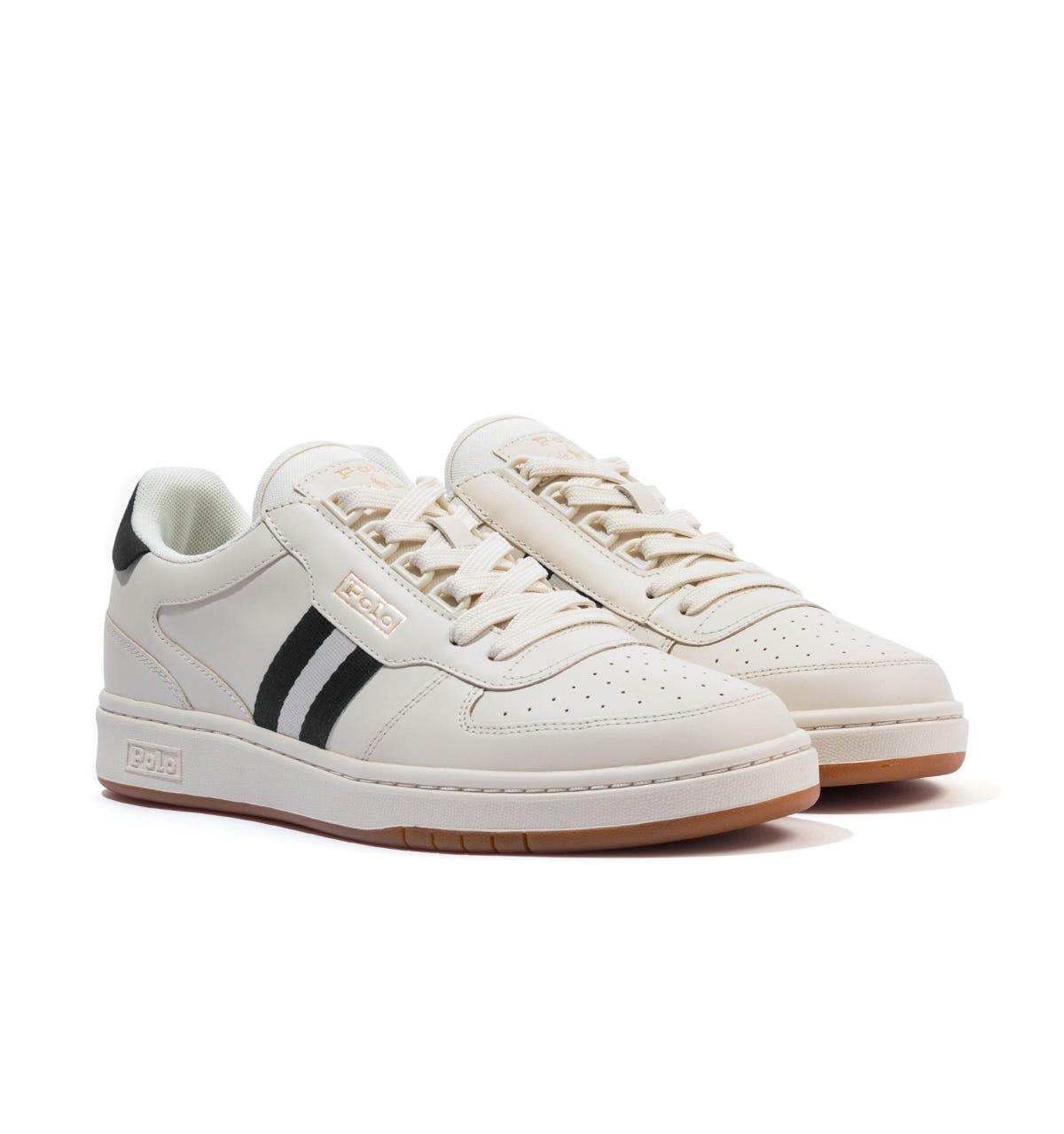 polo ralph lauren court leather sneaker