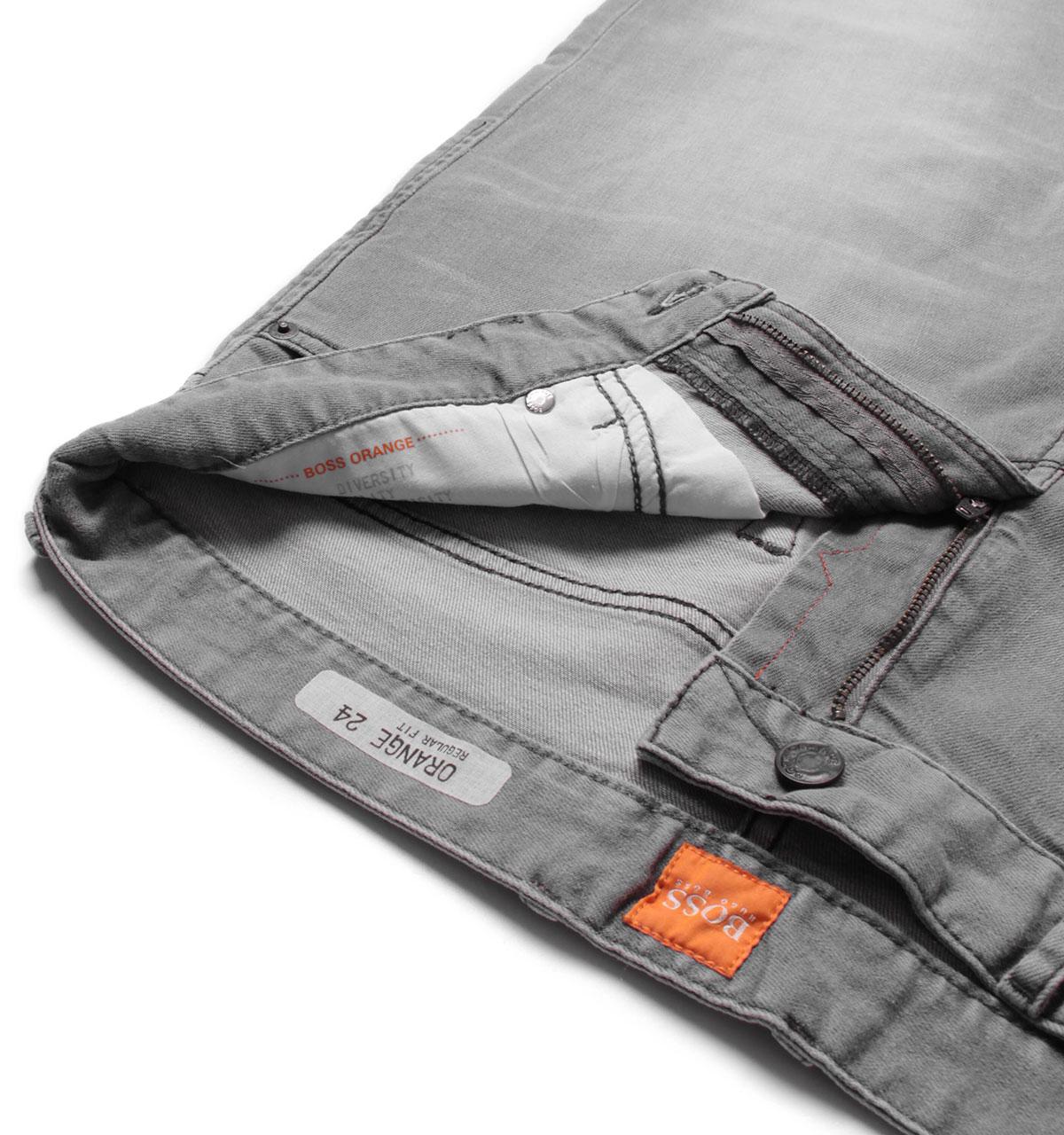 BOSS Orange Denim 24 Barcelona Jet Grey Regular Fit Jeans in Gray for Men |  Lyst