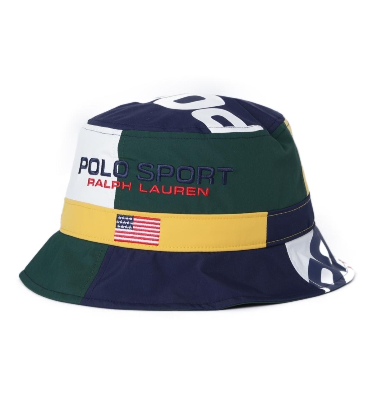 Polo Ralph Lauren Synthetic Colorblock Bucket Hat in Navy (Blue) for Men |  Lyst