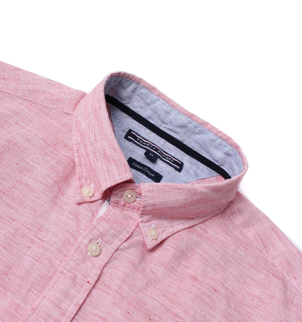 tommy hilfiger cotton linen shirt