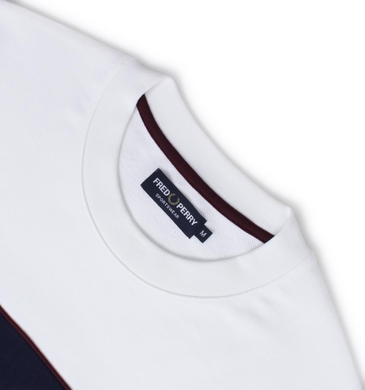 fred perry piped sweatshirt