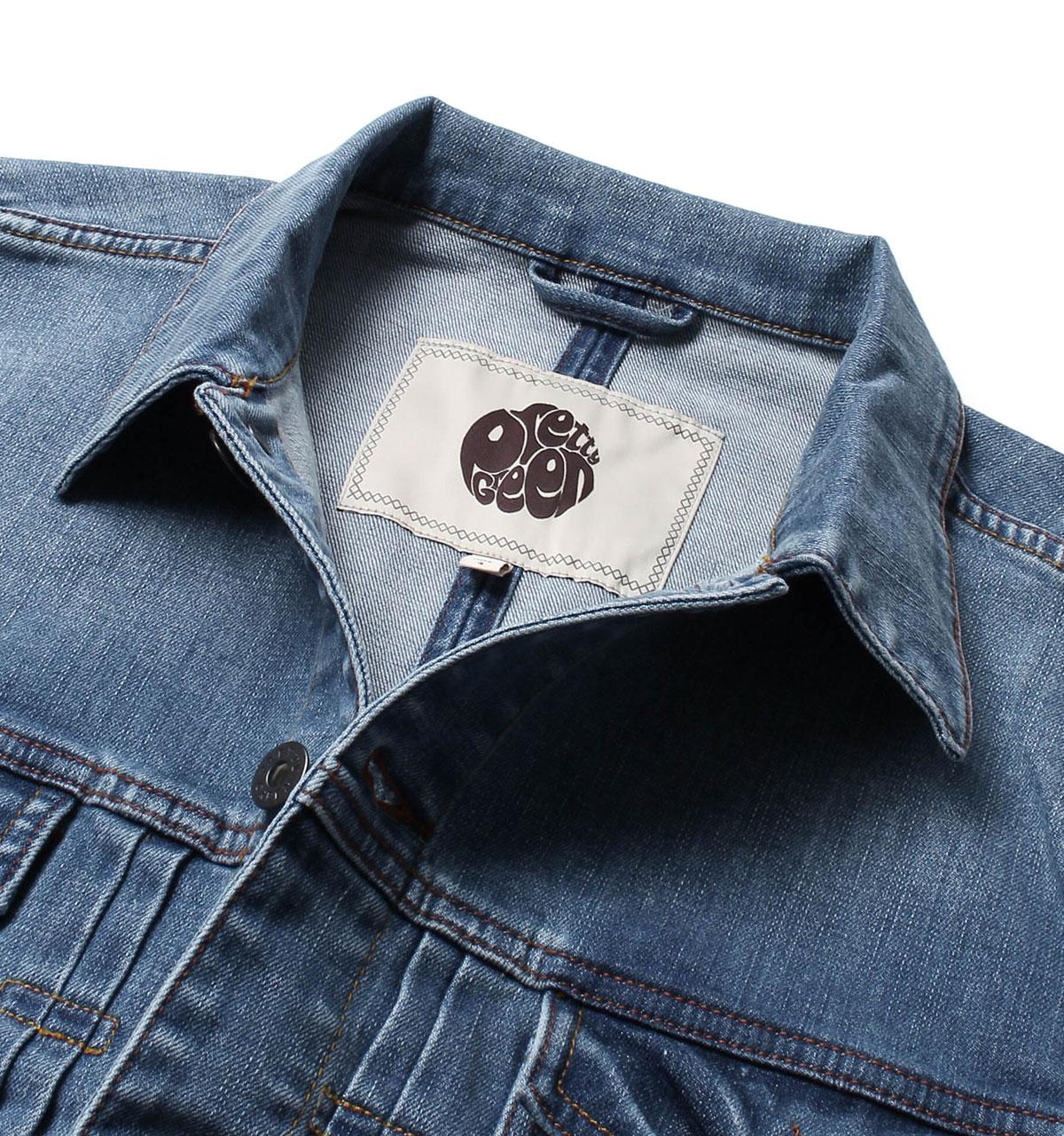 pretty green lambert denim jacket