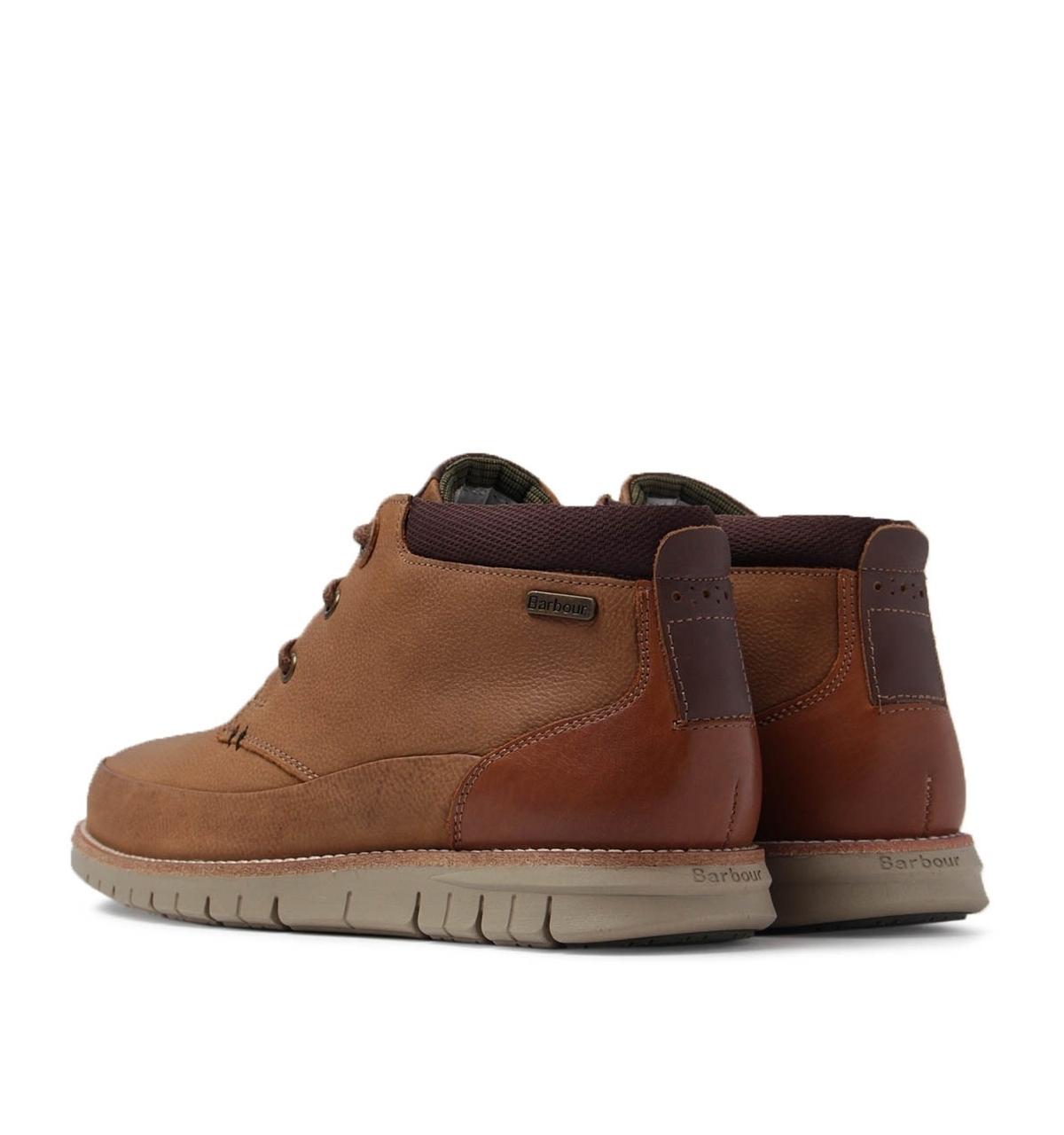 barbour nelson boots cognac