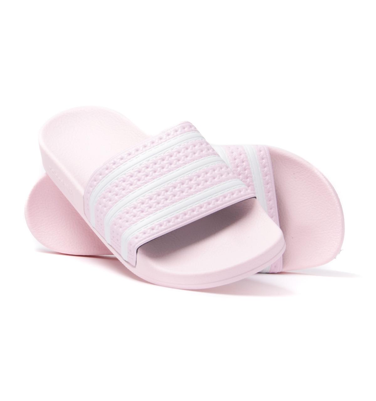 adilette pink slides