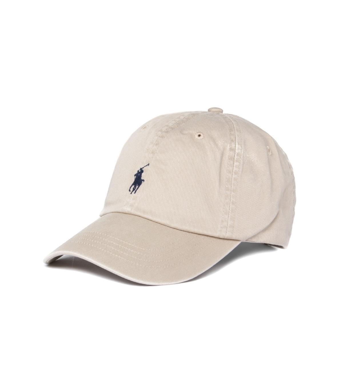 beige ralph cap