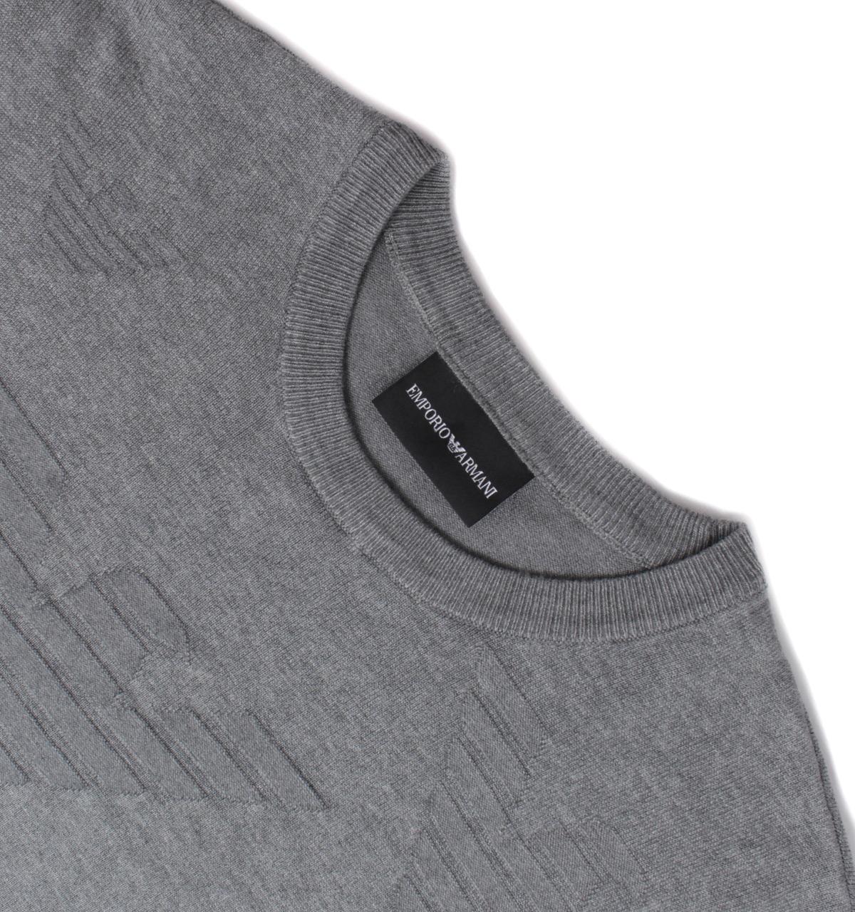 emporio armani grey jumper