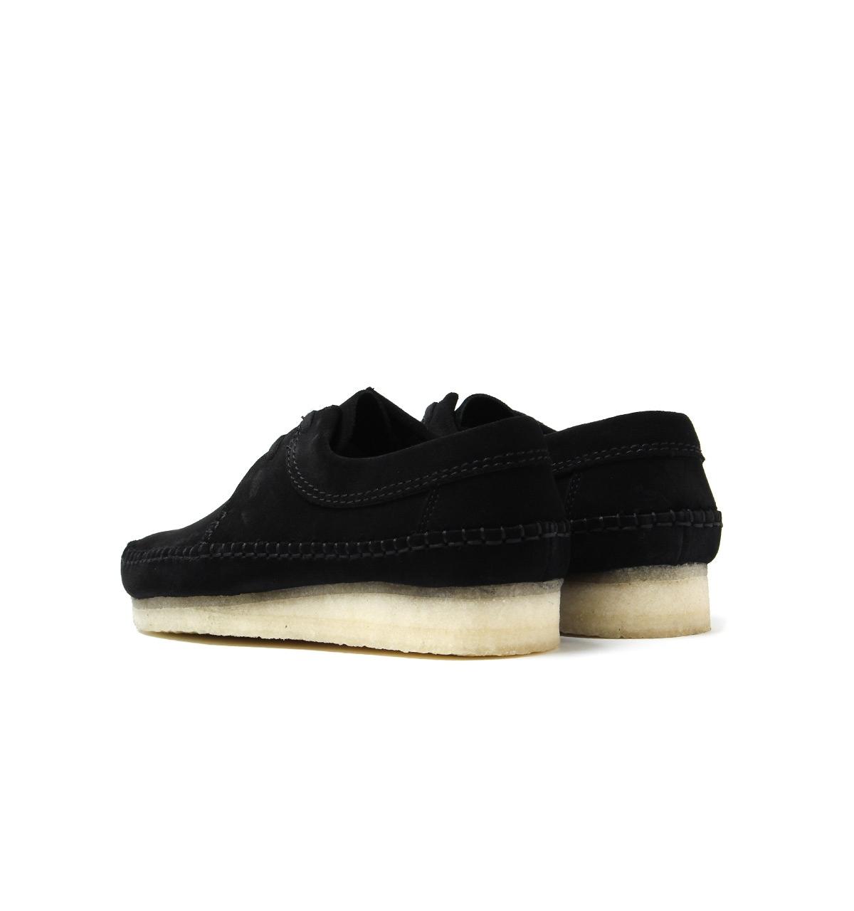 black clarks weaver