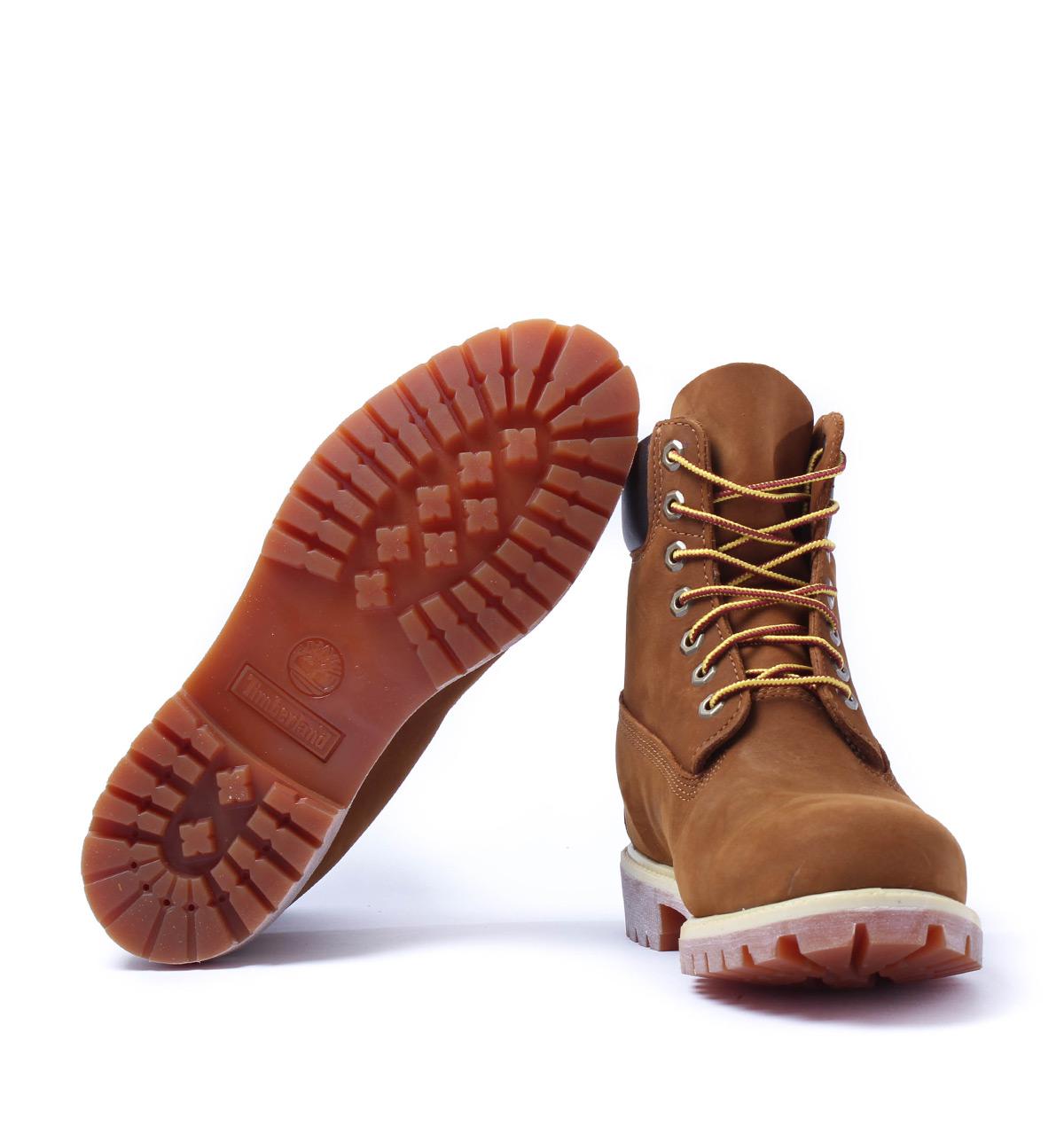 Timberland Leather Rust Nubuck 6-inch Premium Waterproof Boots in Brown ...