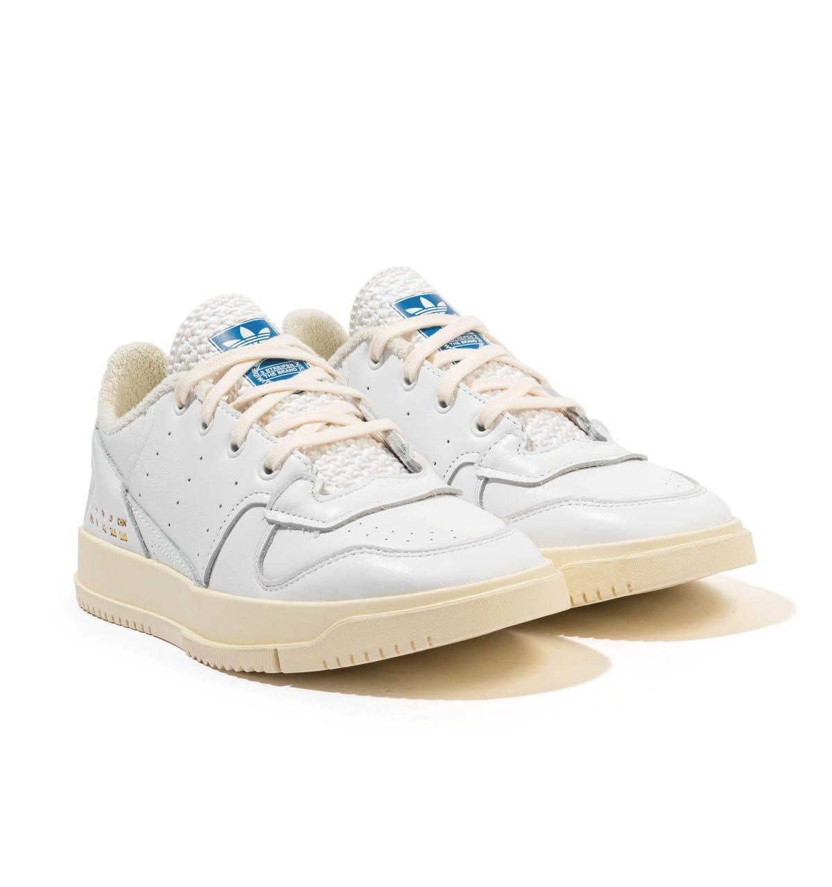 adidas Originals Leather Supercourt 2.0 Trainers in White for Men - Lyst