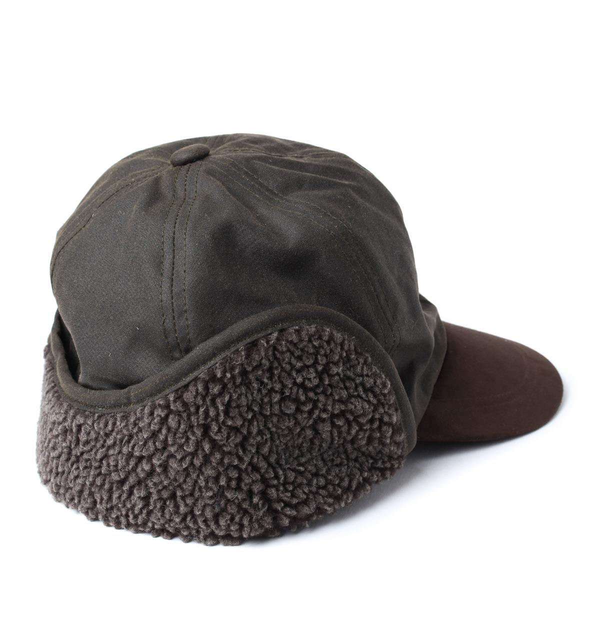 Barbour Cotton Olive Astwell Trapper Hat in Green for Men - Lyst