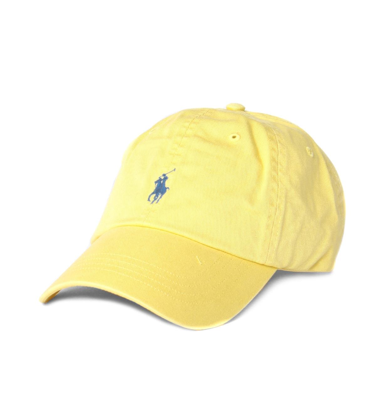 yellow polo hat