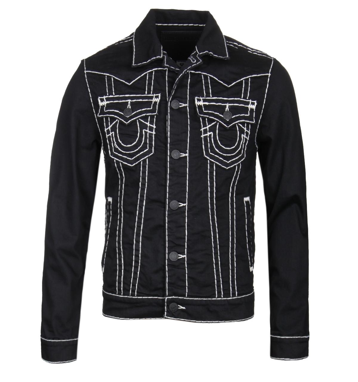 black true religion jacket